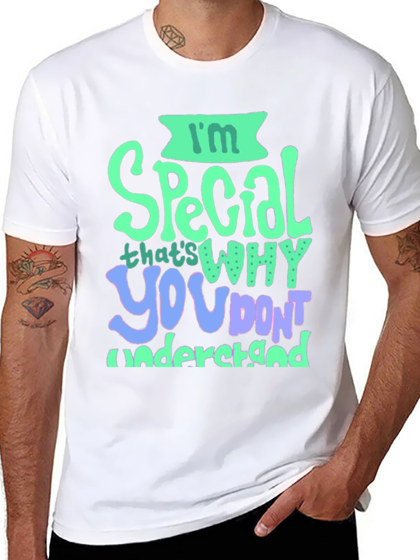 Im Special Graphic Tee - Novelty T-Shirt