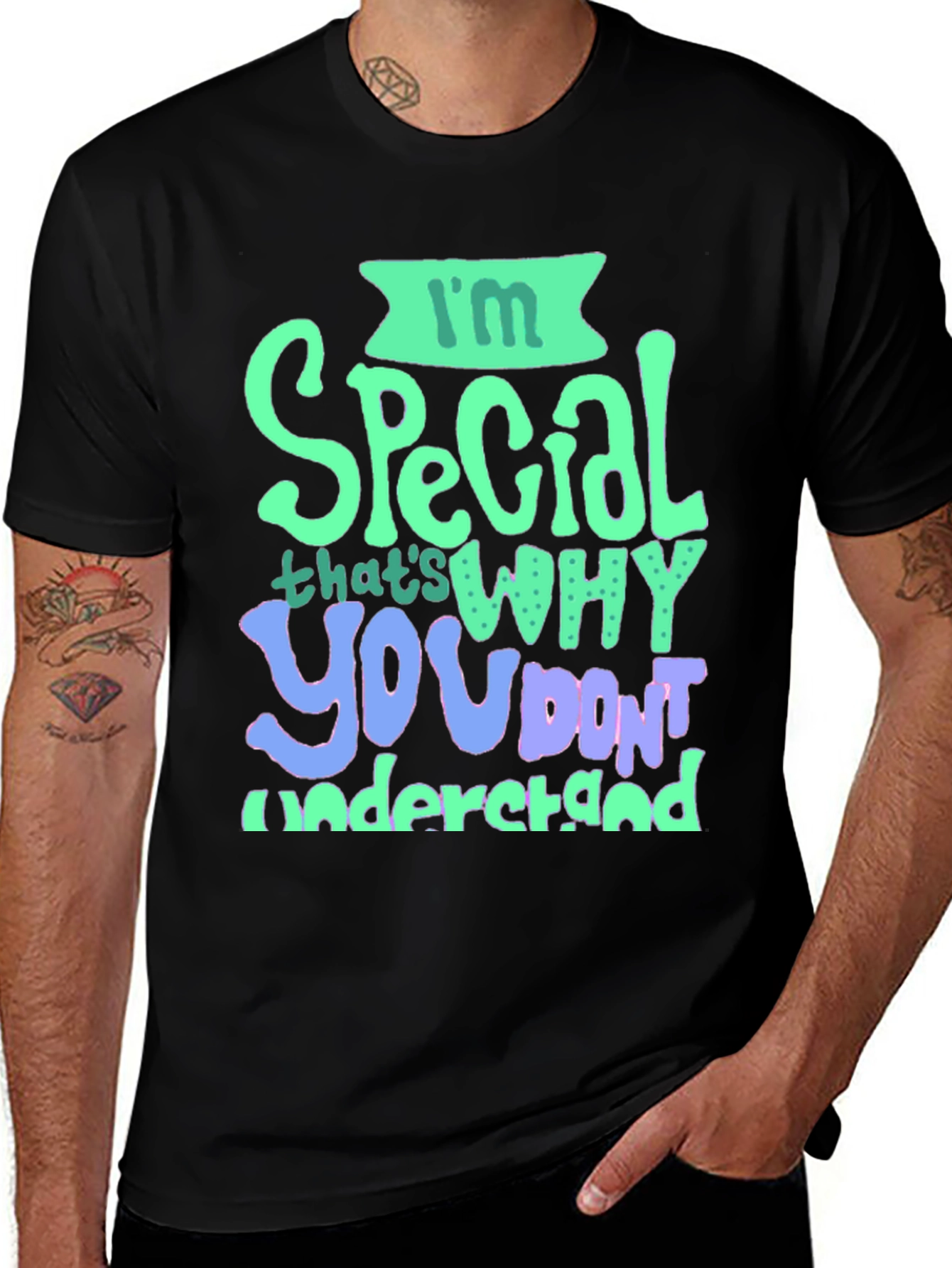 Im Special Graphic Tee - Novelty T-Shirt