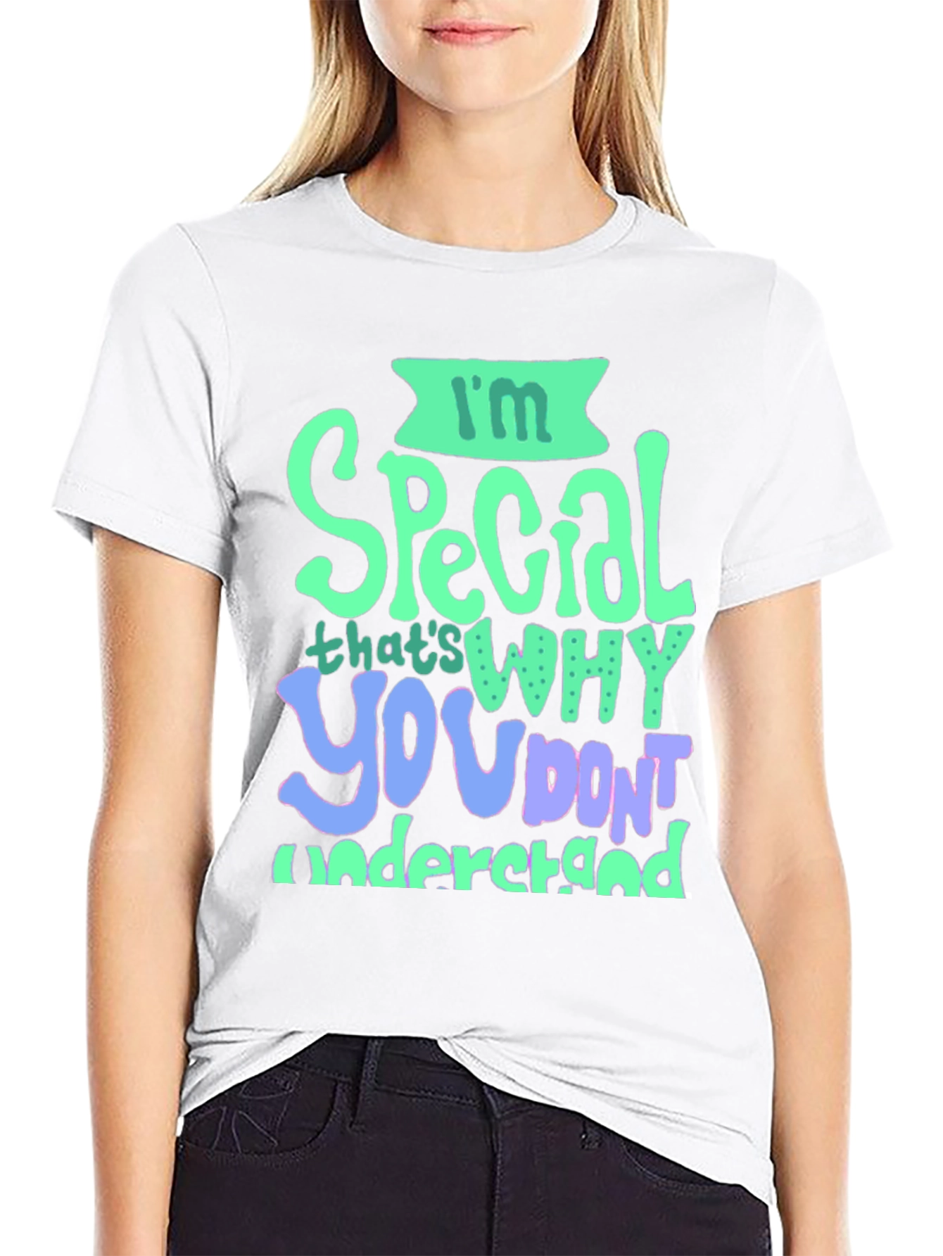 Im Special Graphic Tee - Novelty T-Shirt