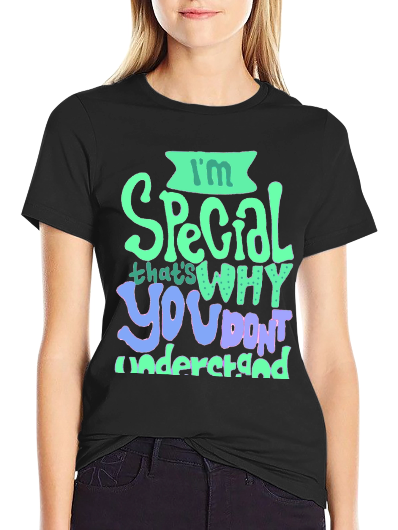 Im Special Graphic Tee - Novelty T-Shirt