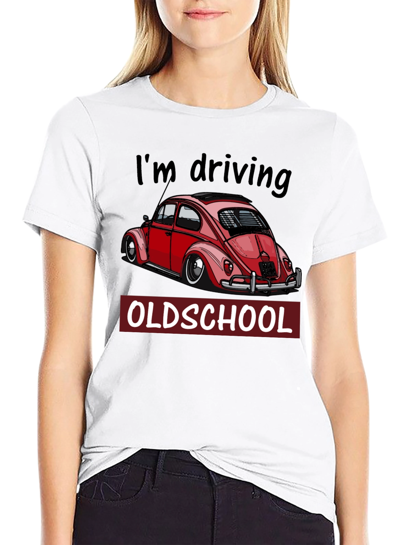 Im Driving Oldschool T-Shirt - Classic Car Tee