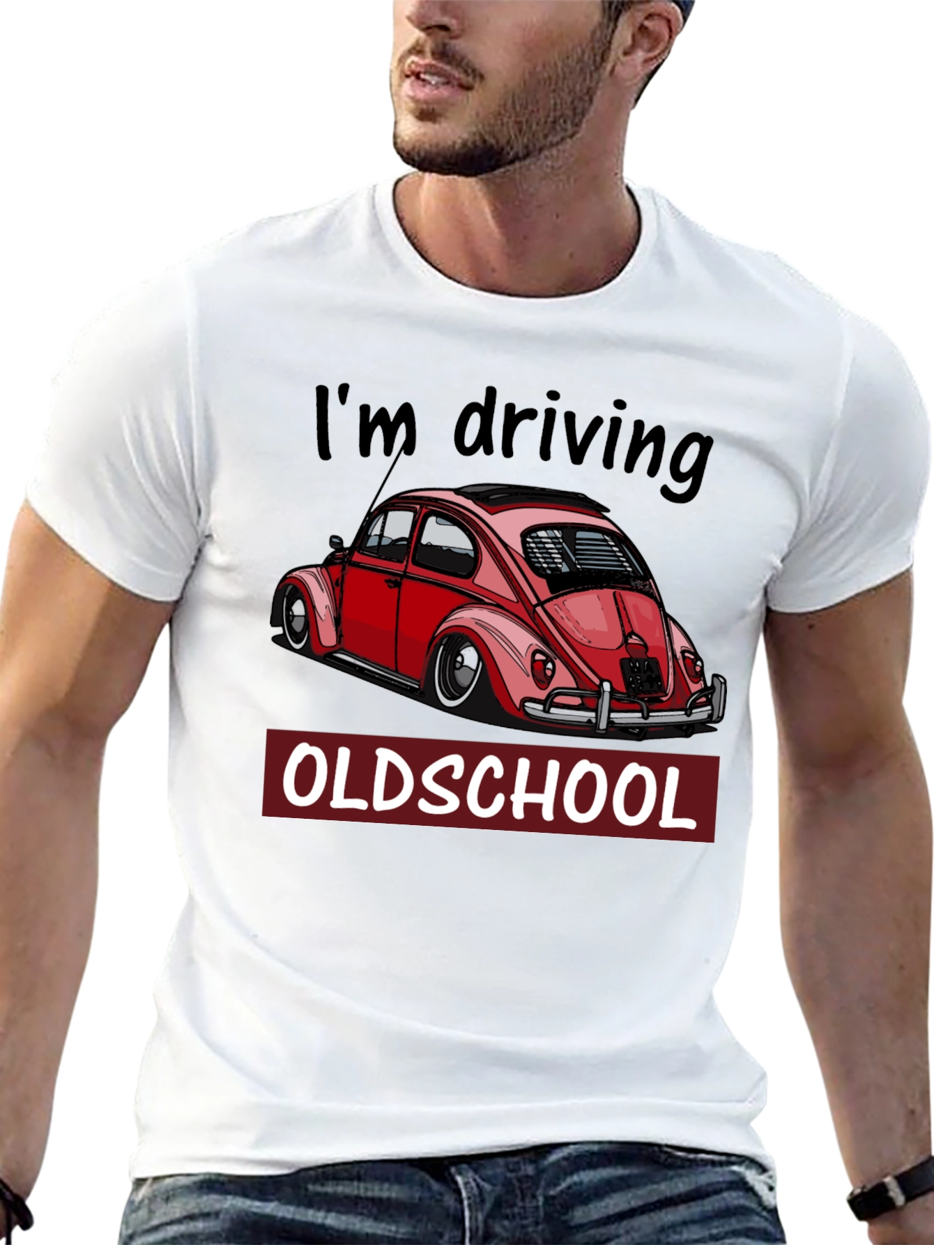Im Driving Oldschool T-Shirt - Classic Car Tee