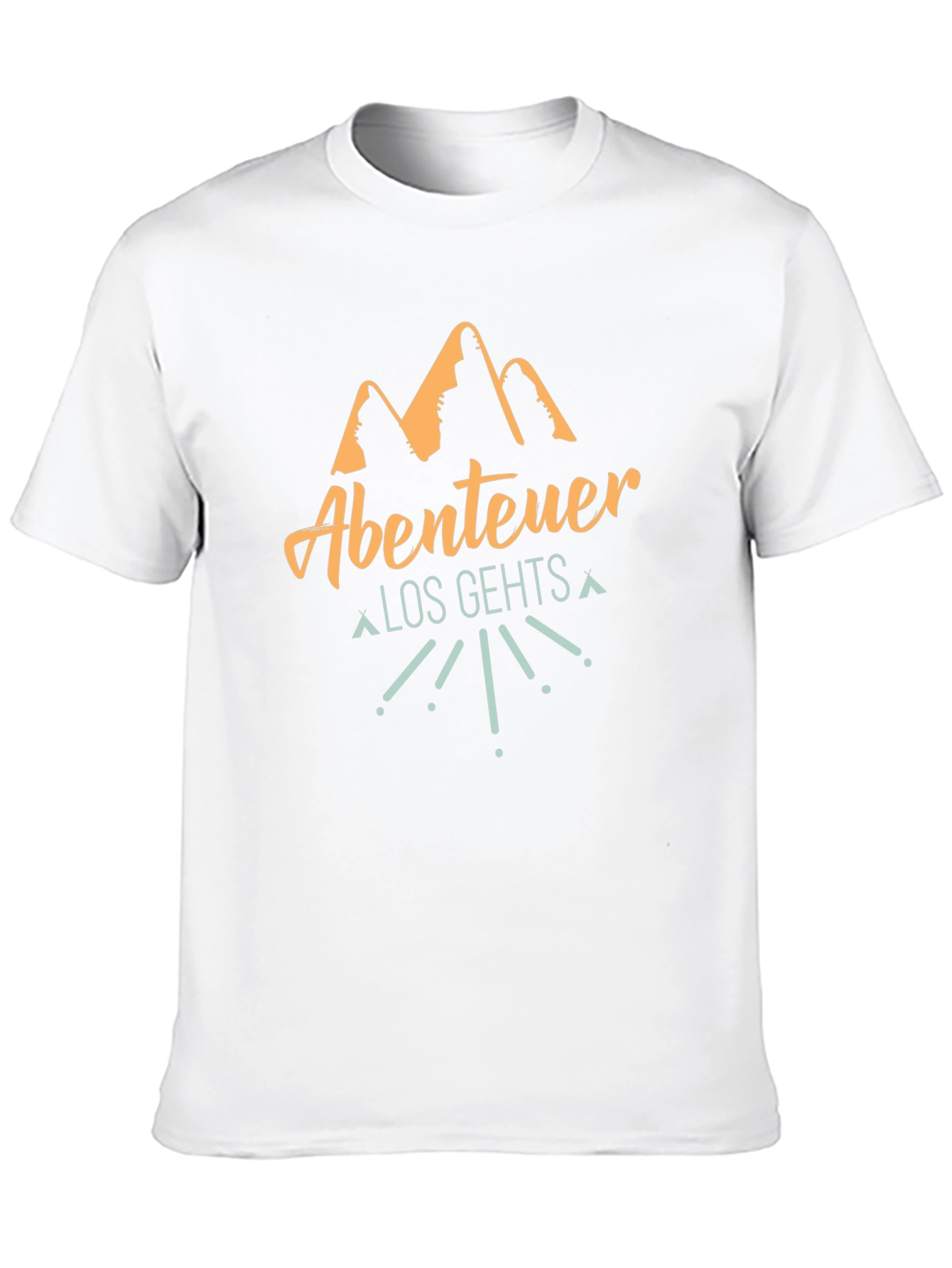 Adventure Awaits! Black Graphic Tee