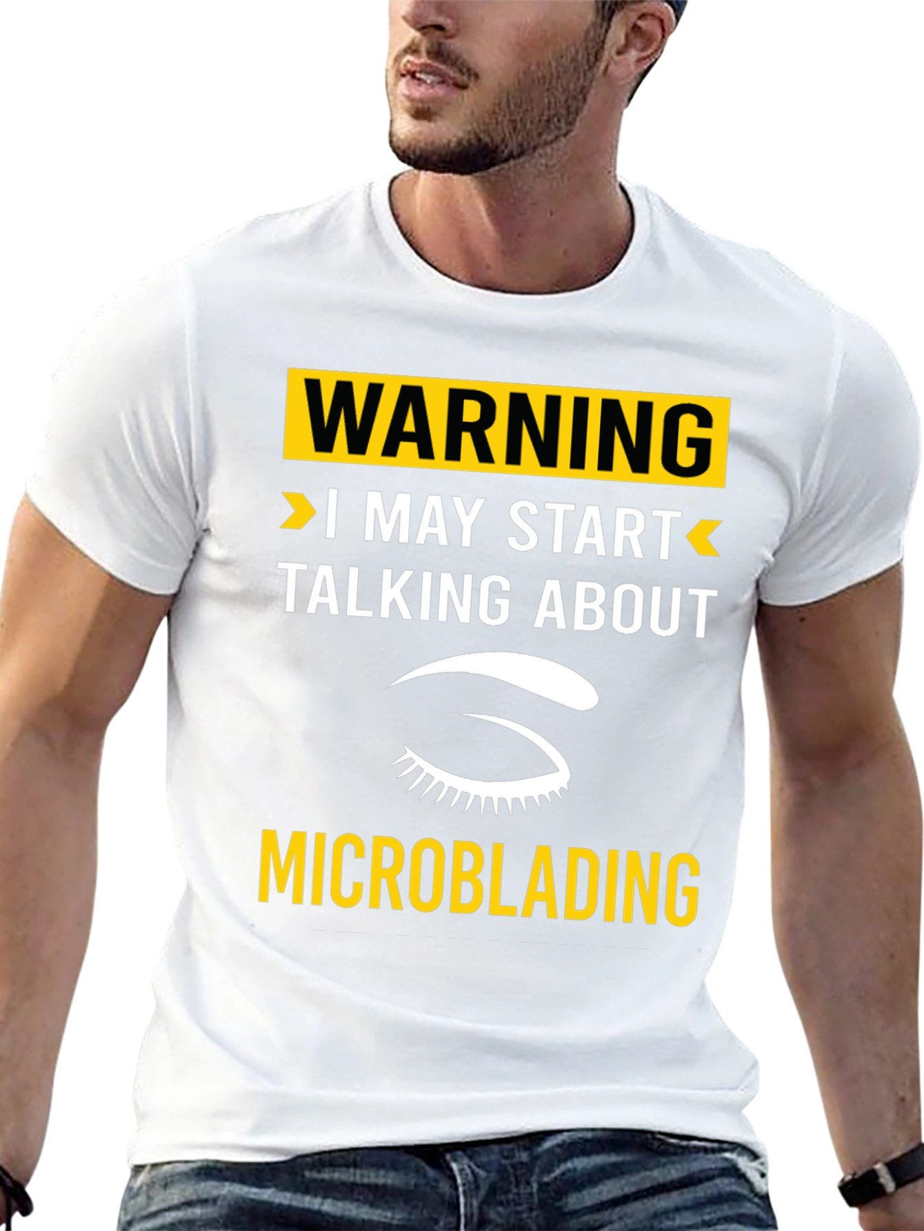 Warning Microblading T-Shirt