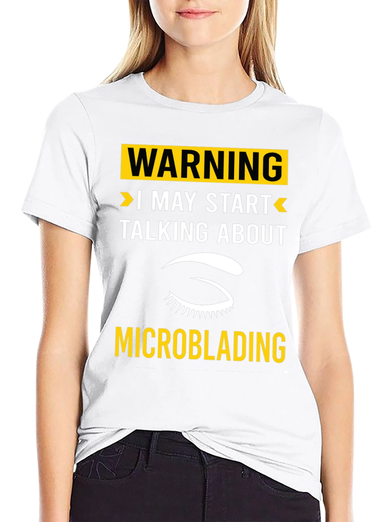 Warning Microblading T-Shirt