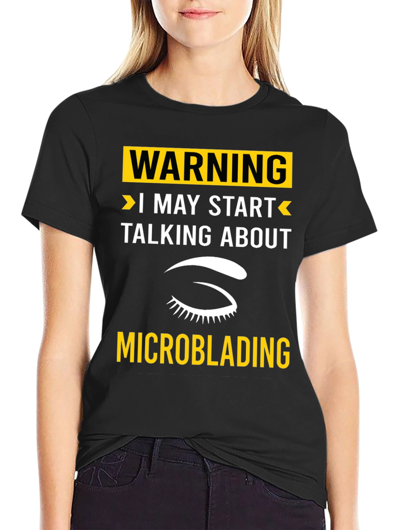 Warning Microblading T-Shirt