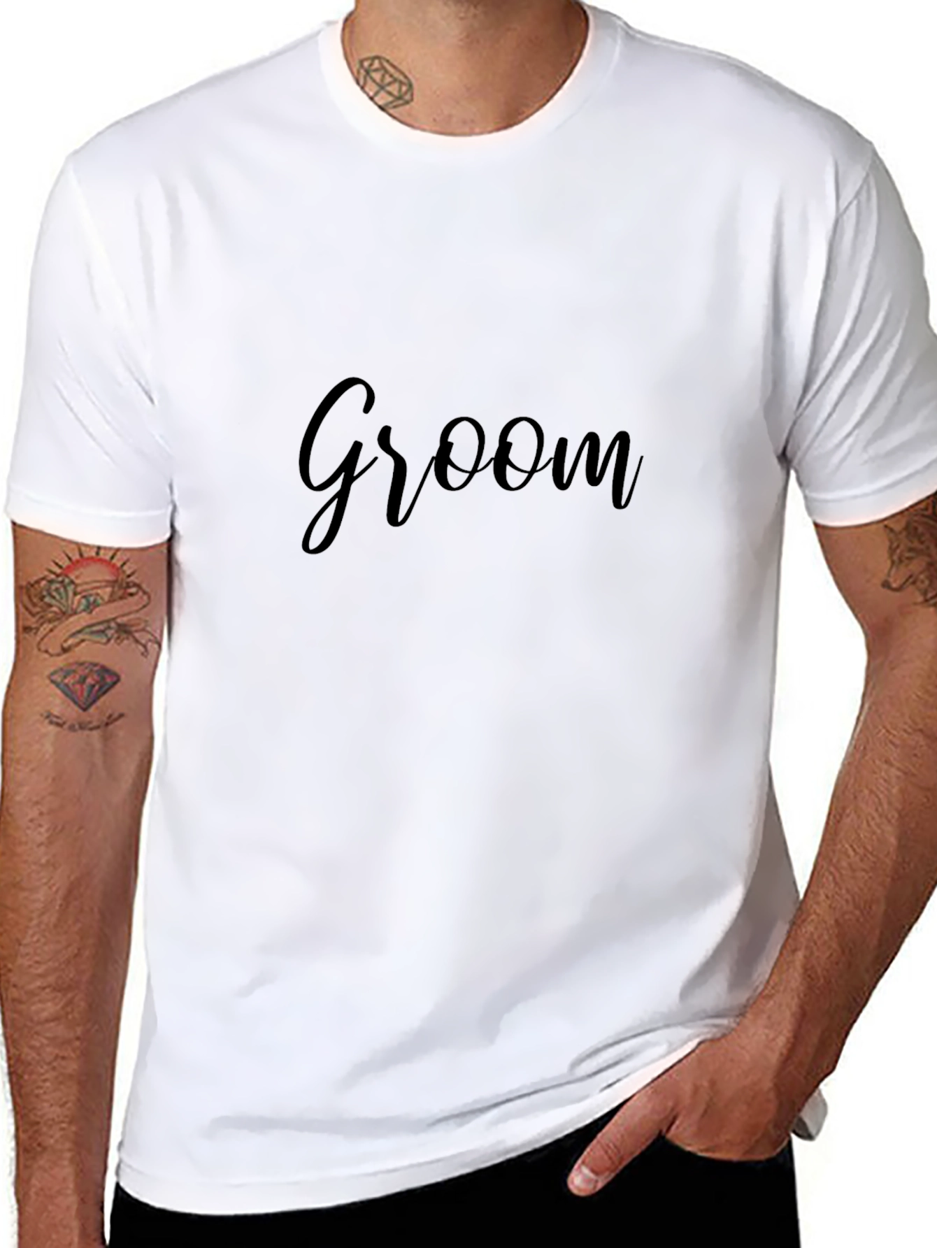 Groom T-Shirt - Stylish Wedding Apparel