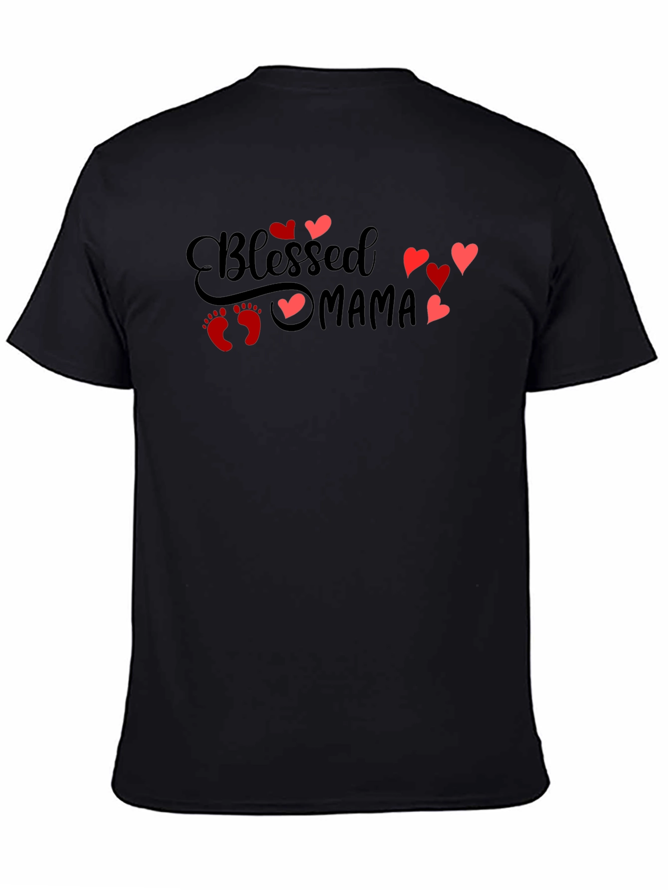 Blessed Mama Graphic Tee - New Mom Gift