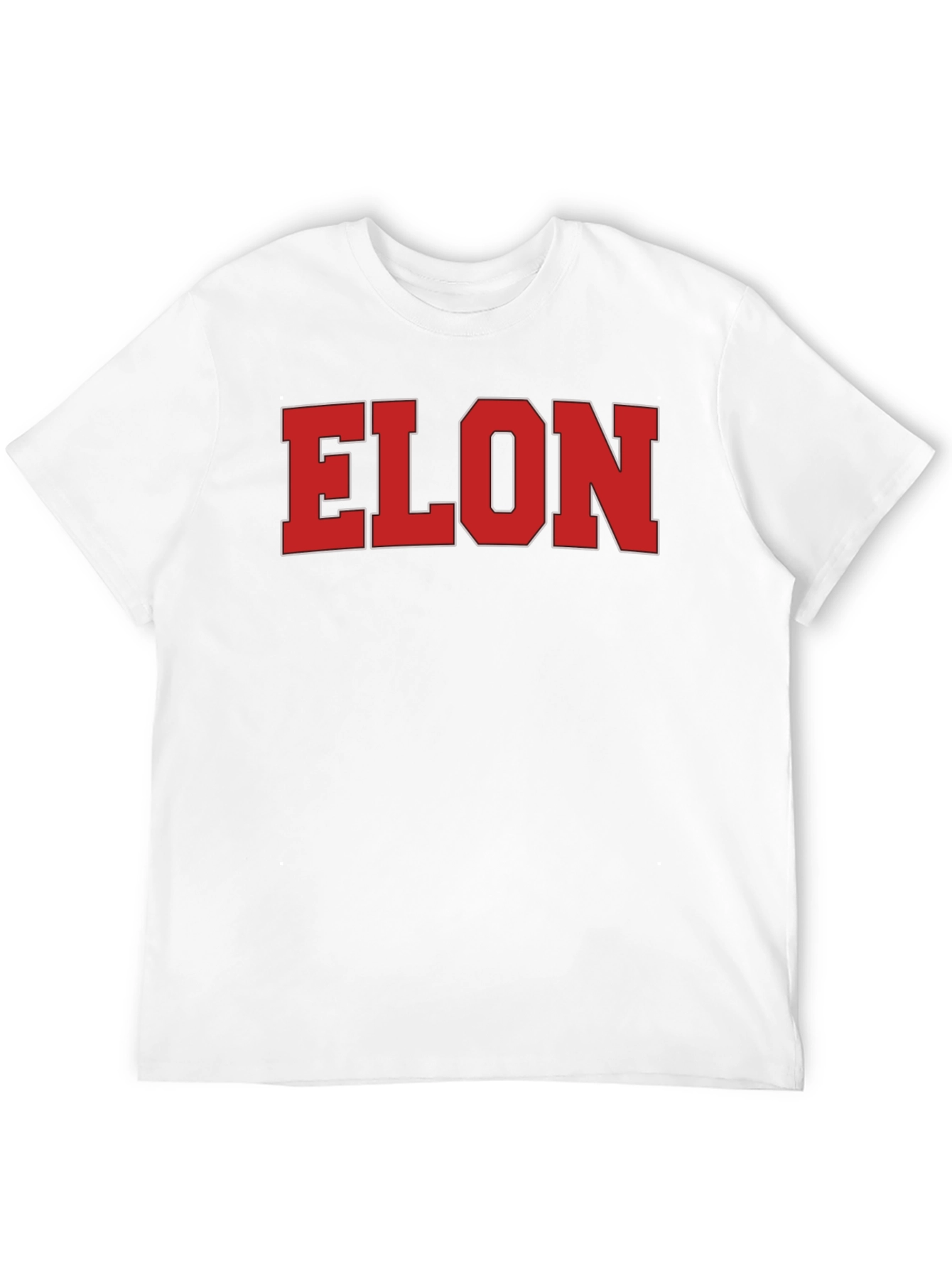 ELON Tee - Bold Statement Black Cotton T-Shirt