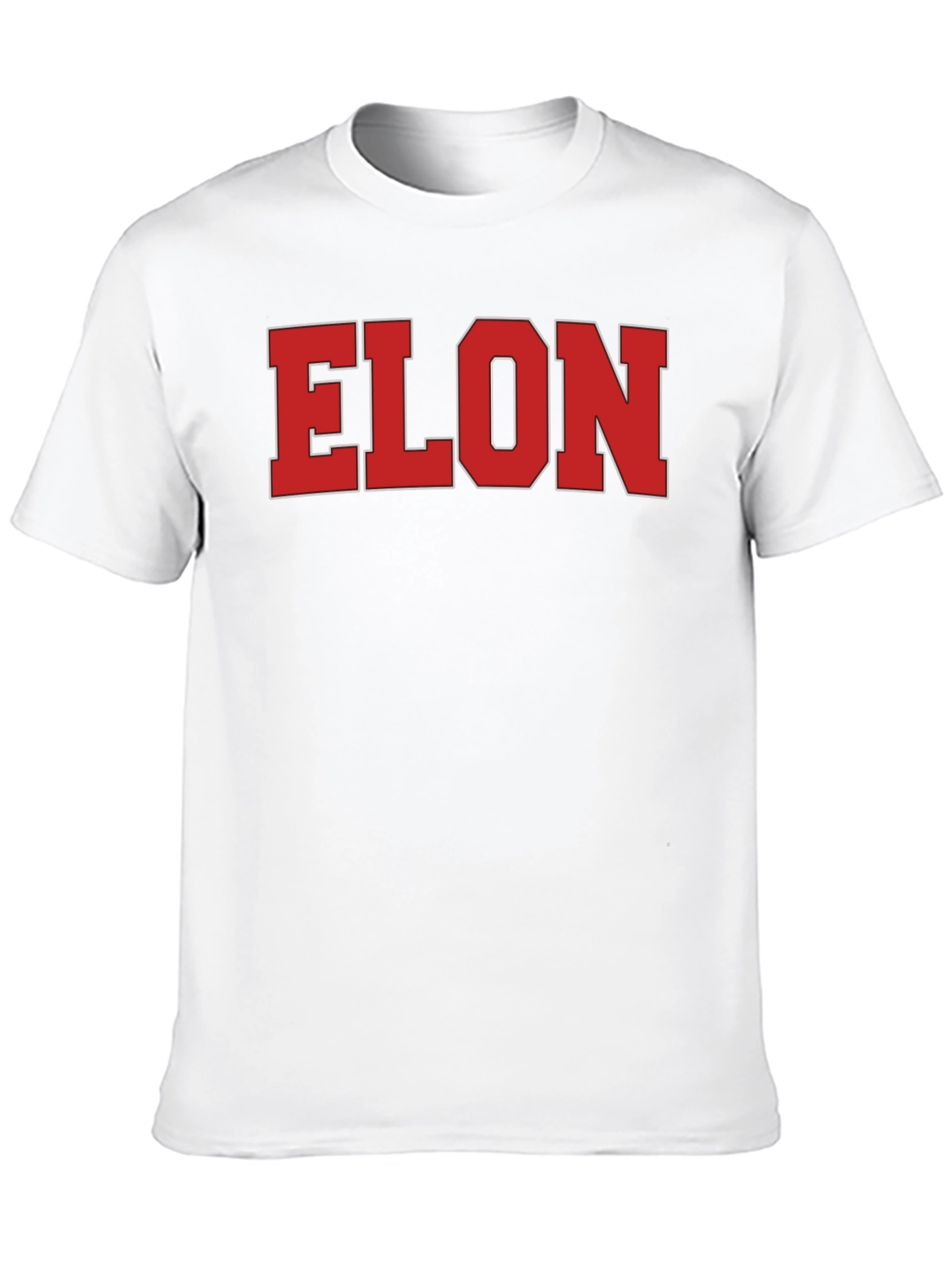 ELON Tee - Bold Statement Black Cotton T-Shirt