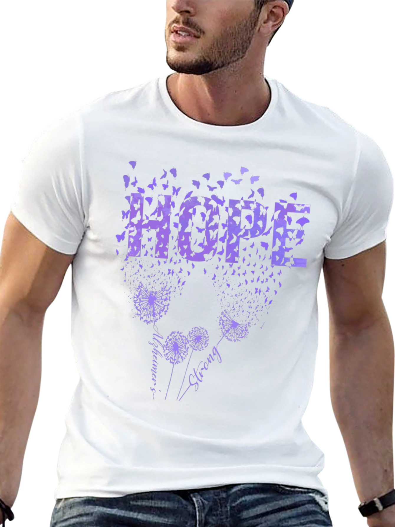 Hope Alzheimers Strong T-Shirt