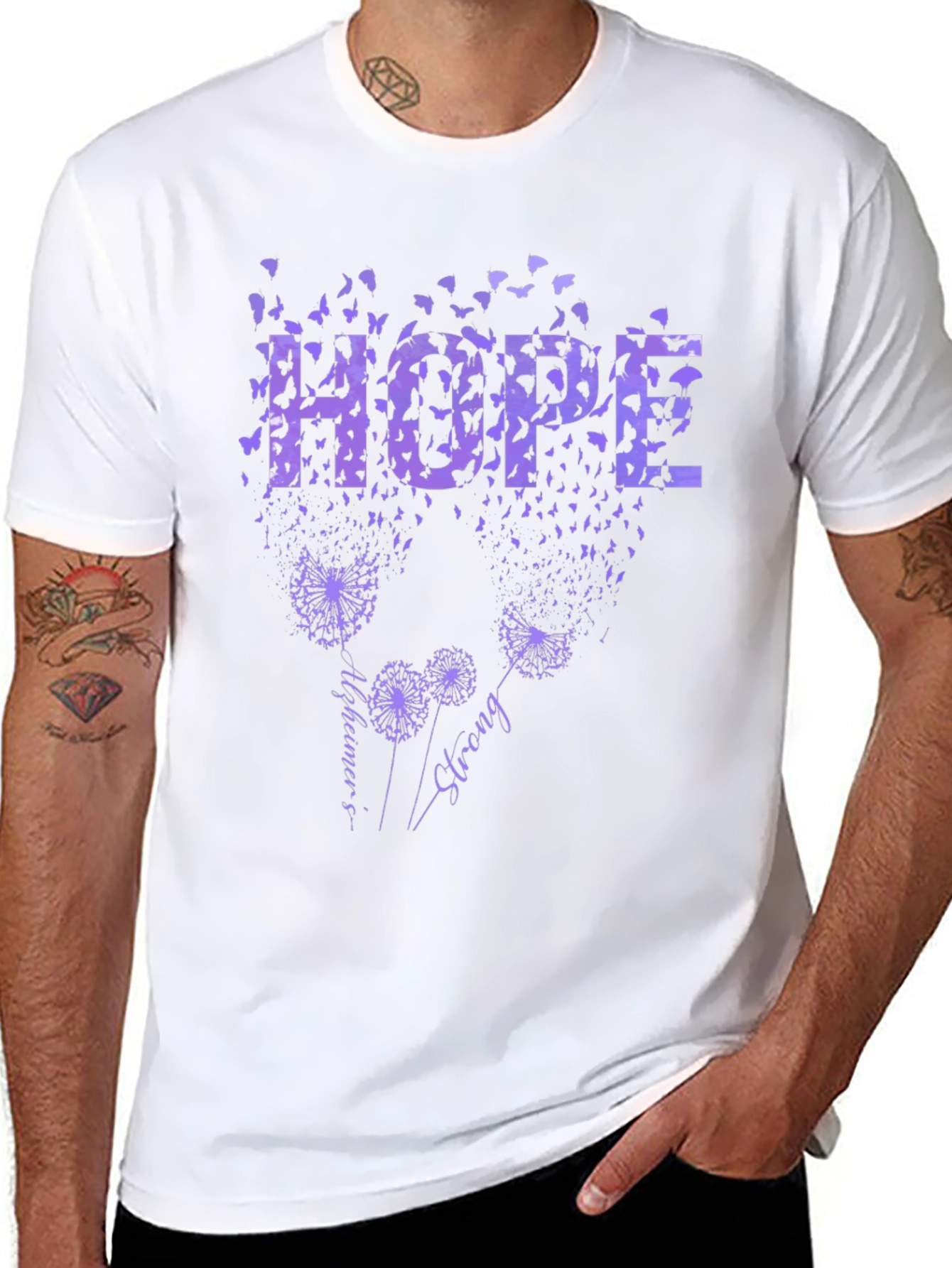 Hope Alzheimers Strong T-Shirt
