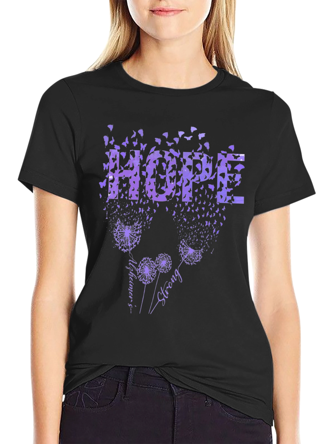 Hope Alzheimers Strong T-Shirt