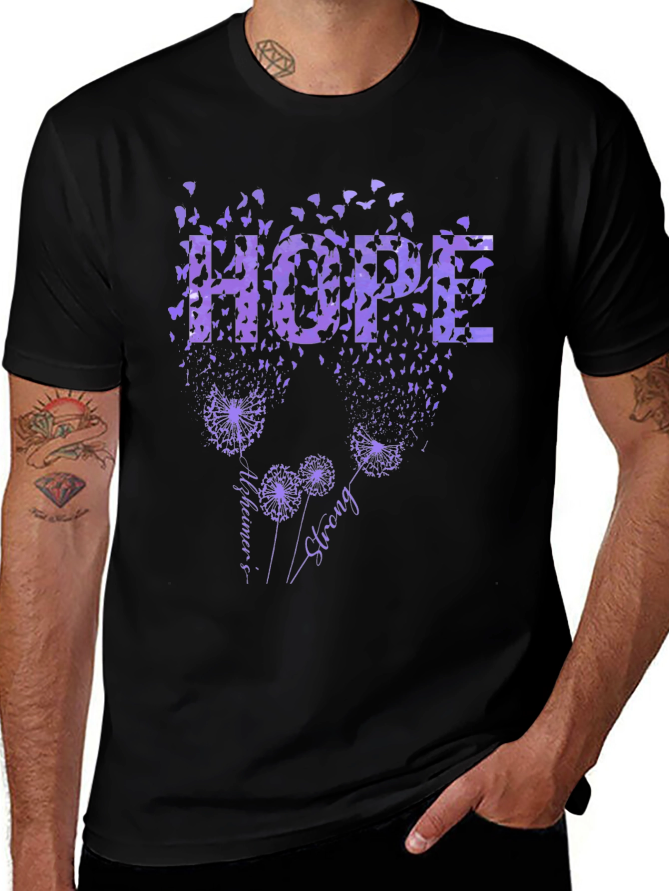 Hope Alzheimers Strong T-Shirt