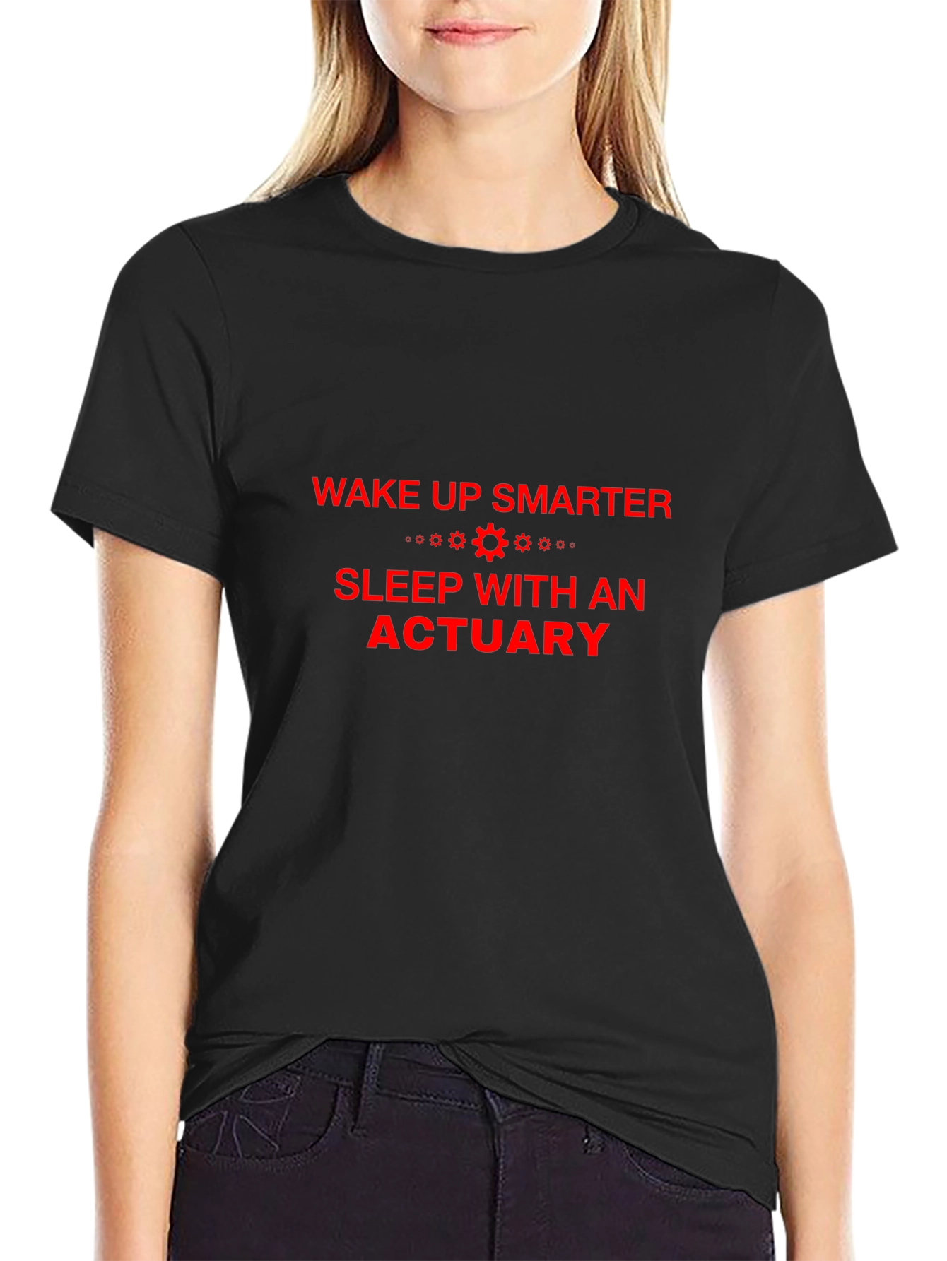 Wake Up Smarter Actuary T-Shirt