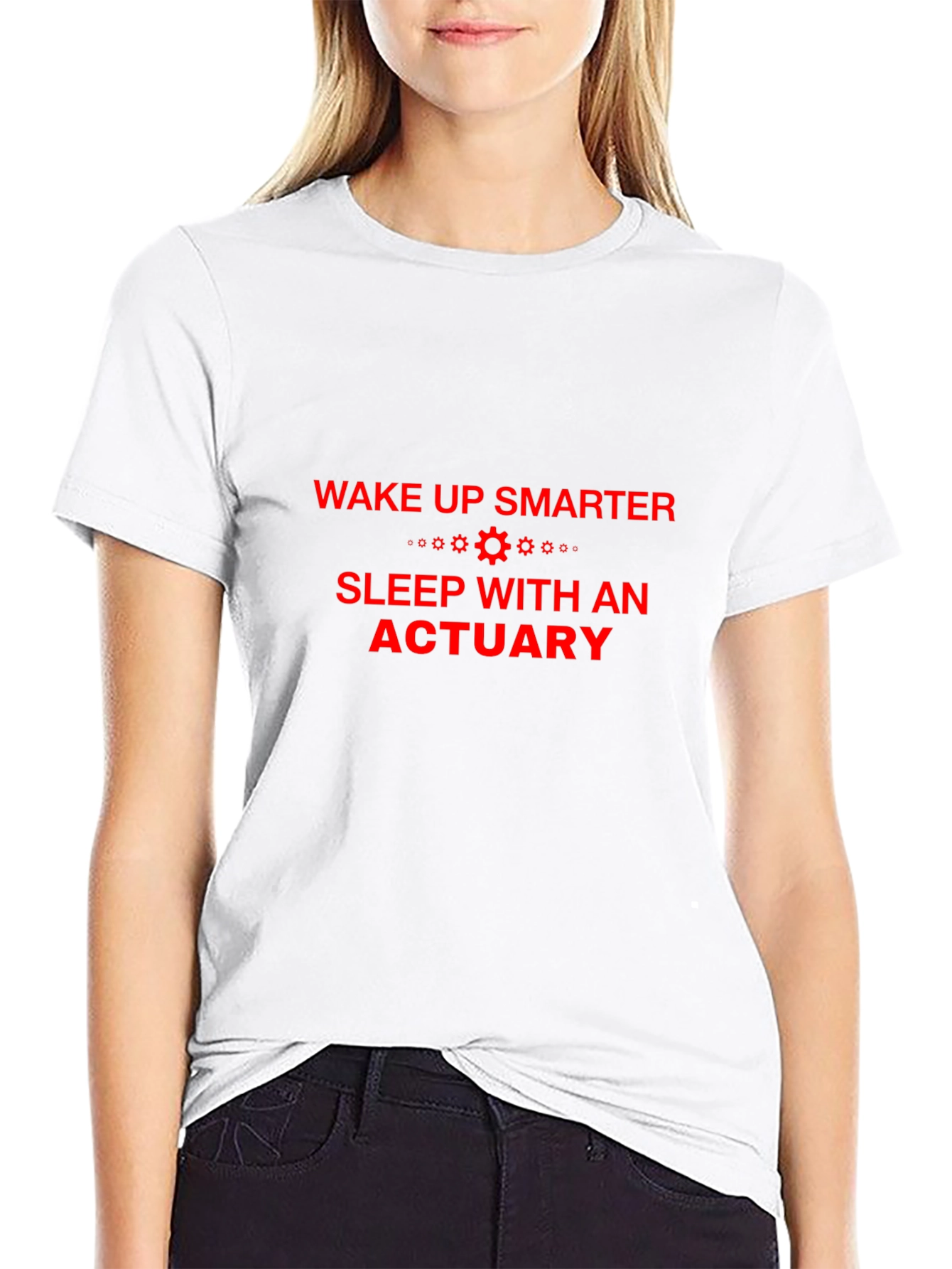 Wake Up Smarter Actuary T-Shirt