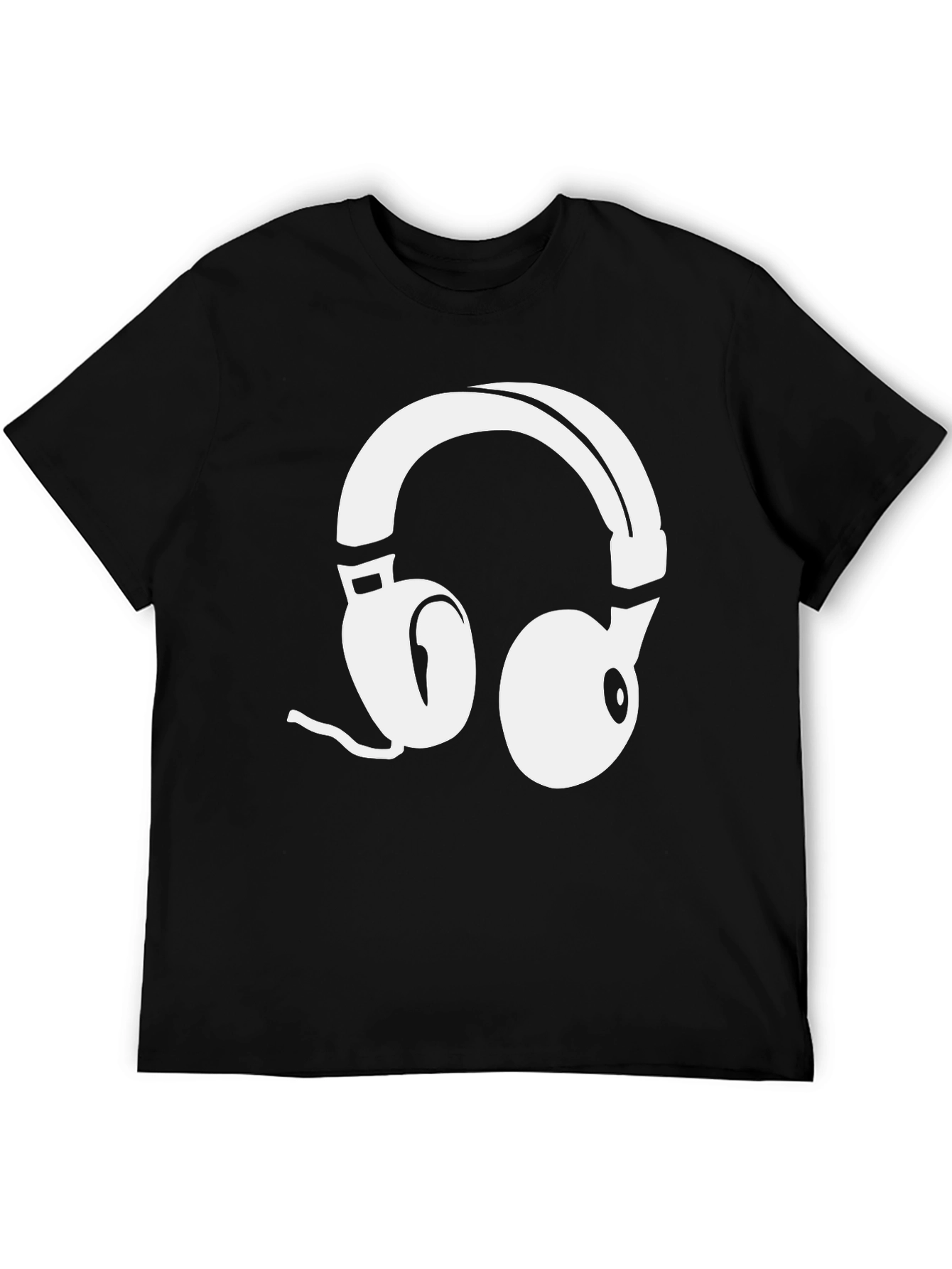 Headphone Graphic Tee - Cool Music Lover Shirt