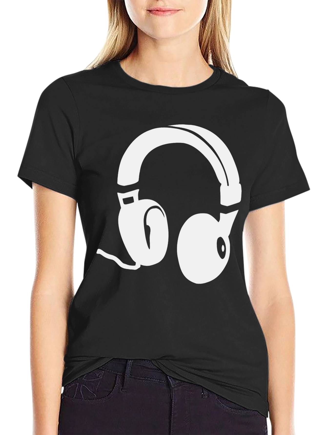 Headphone Graphic Tee - Cool Music Lover Shirt