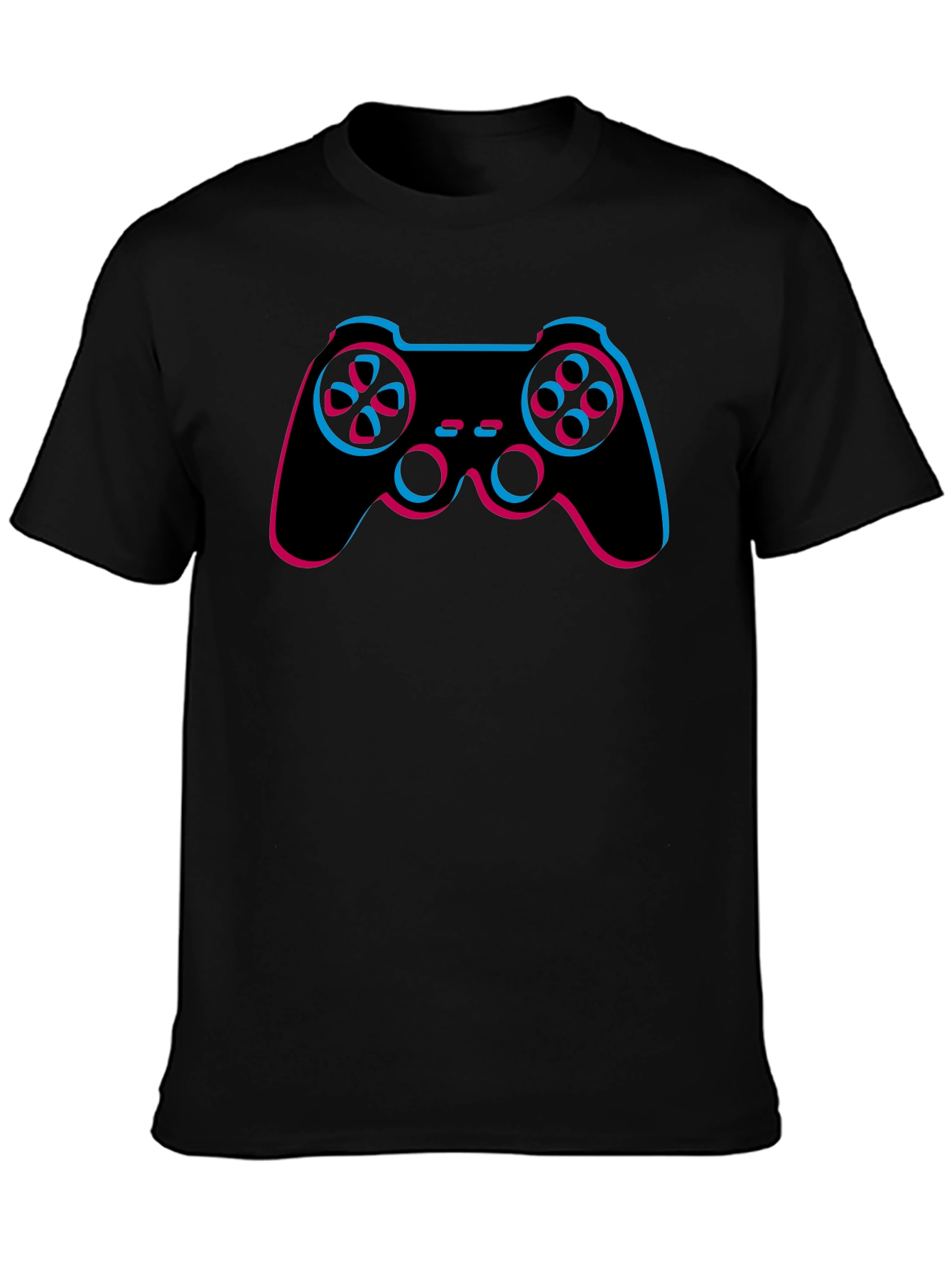 Retro Gamer T-Shirt - Black Controller Design