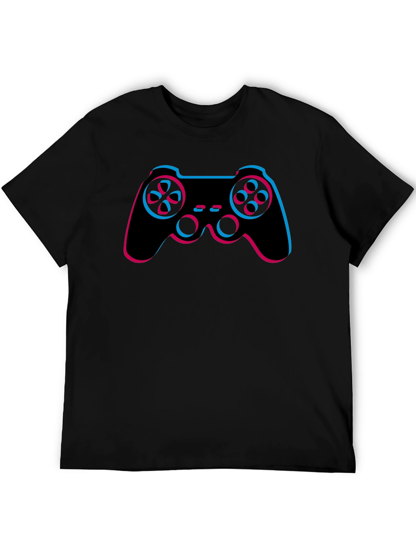 Retro Gamer T-Shirt - Black Controller Design