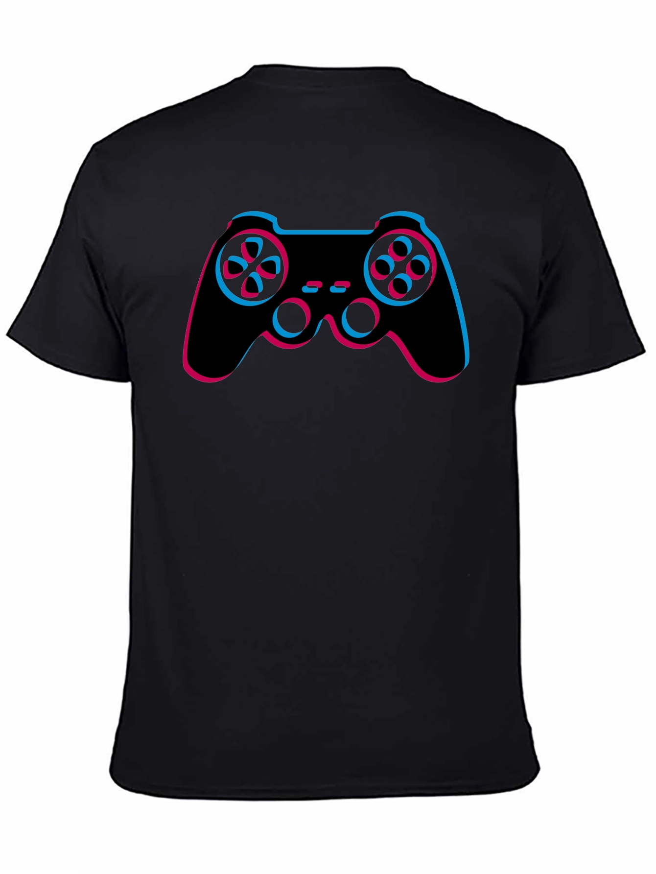 Retro Gamer T-Shirt - Black Controller Design