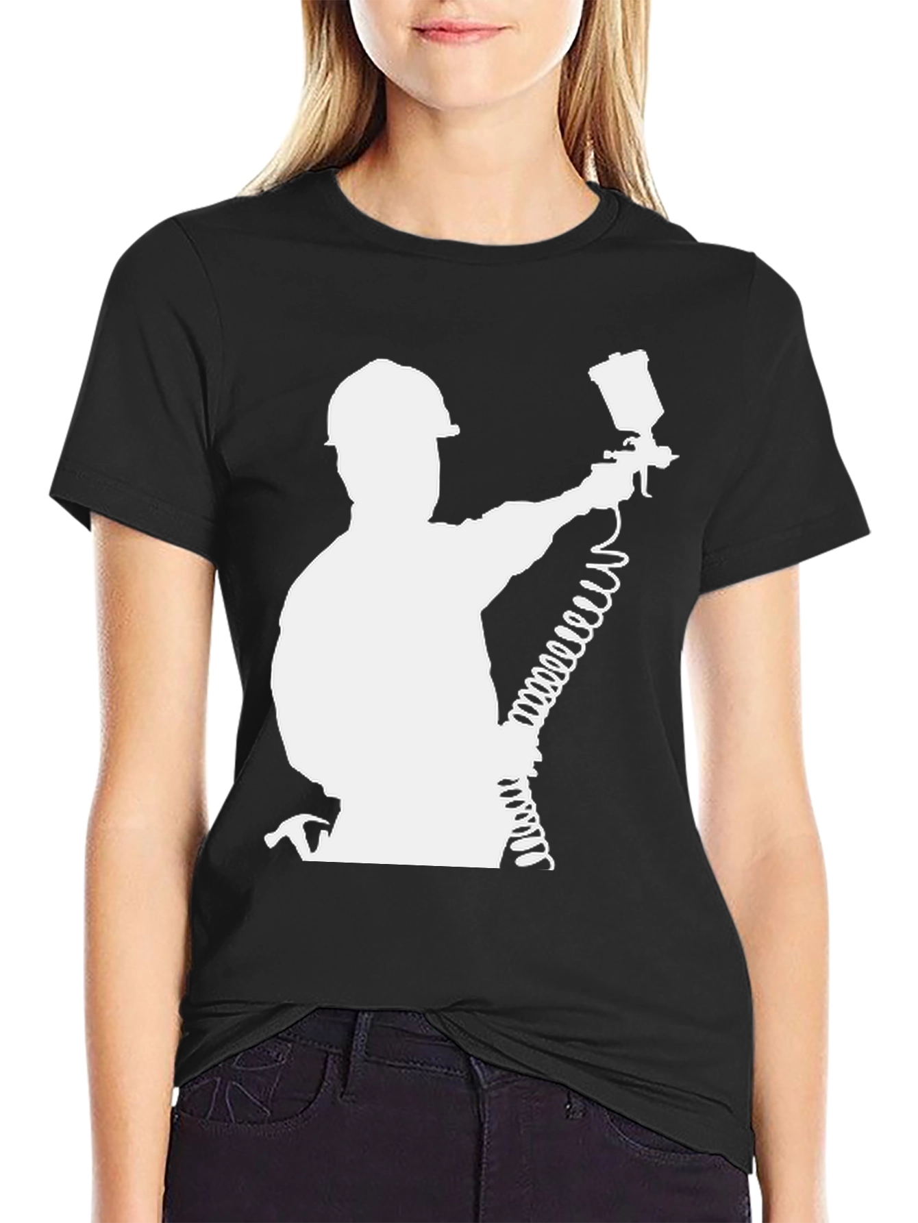 Spray Painter T-Shirt - Cool Graphic Tee