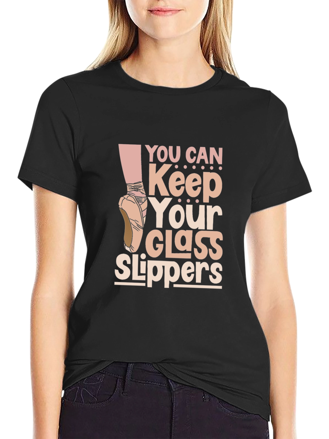 Ballet Dance T-Shirt - Glass Slippers
