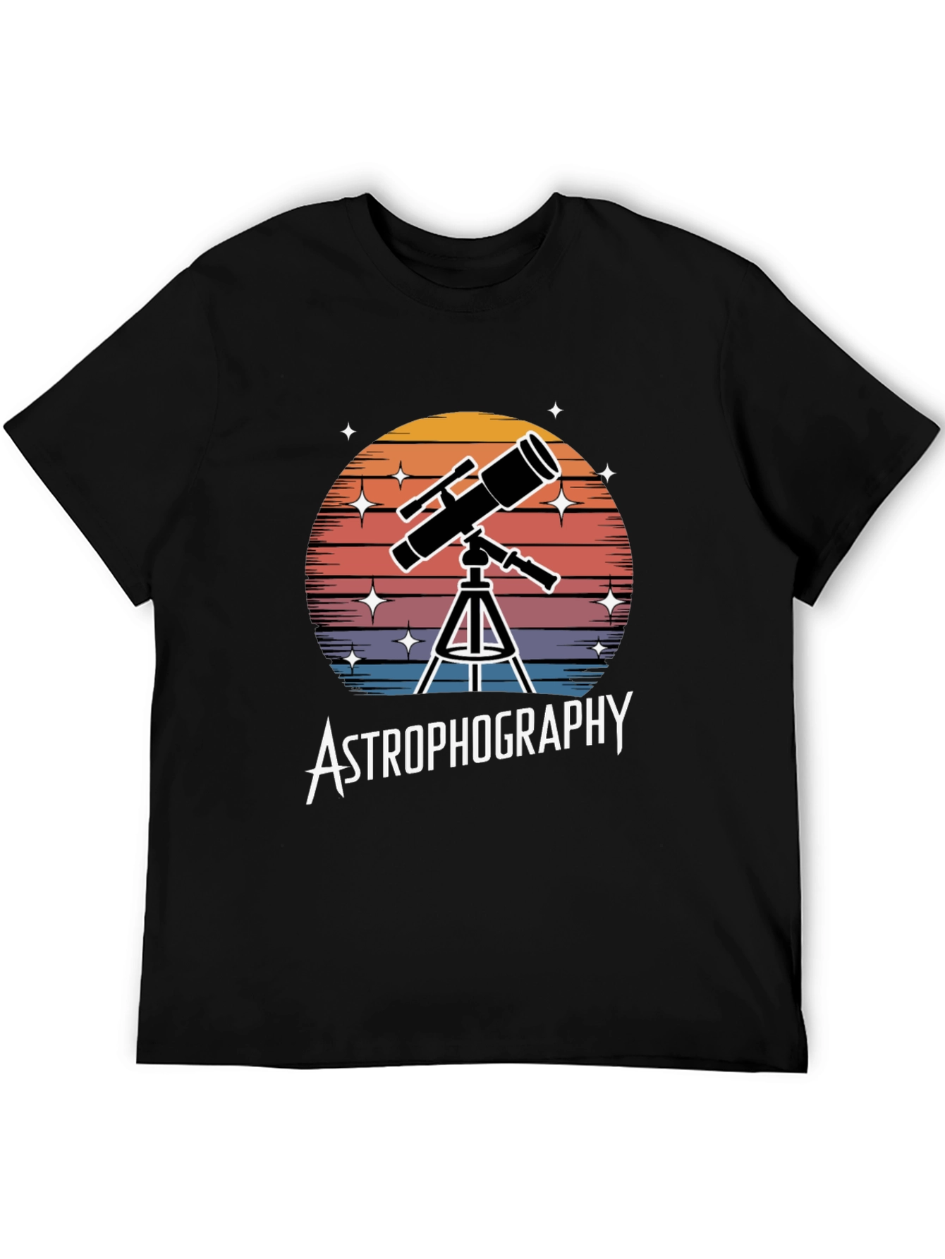 Astrophotography Telescope Graphic T-Shirt