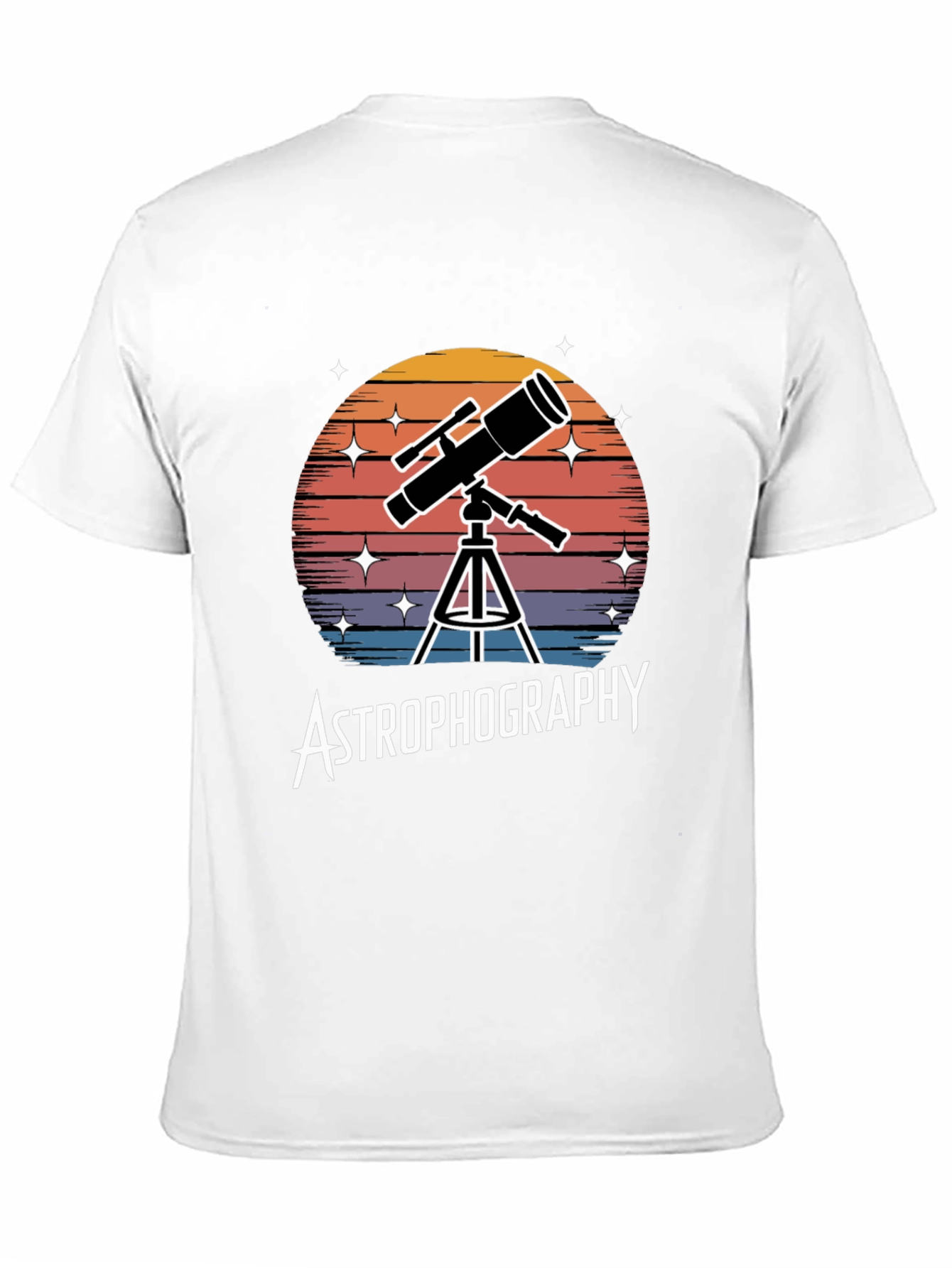 Astrophotography Telescope Graphic T-Shirt