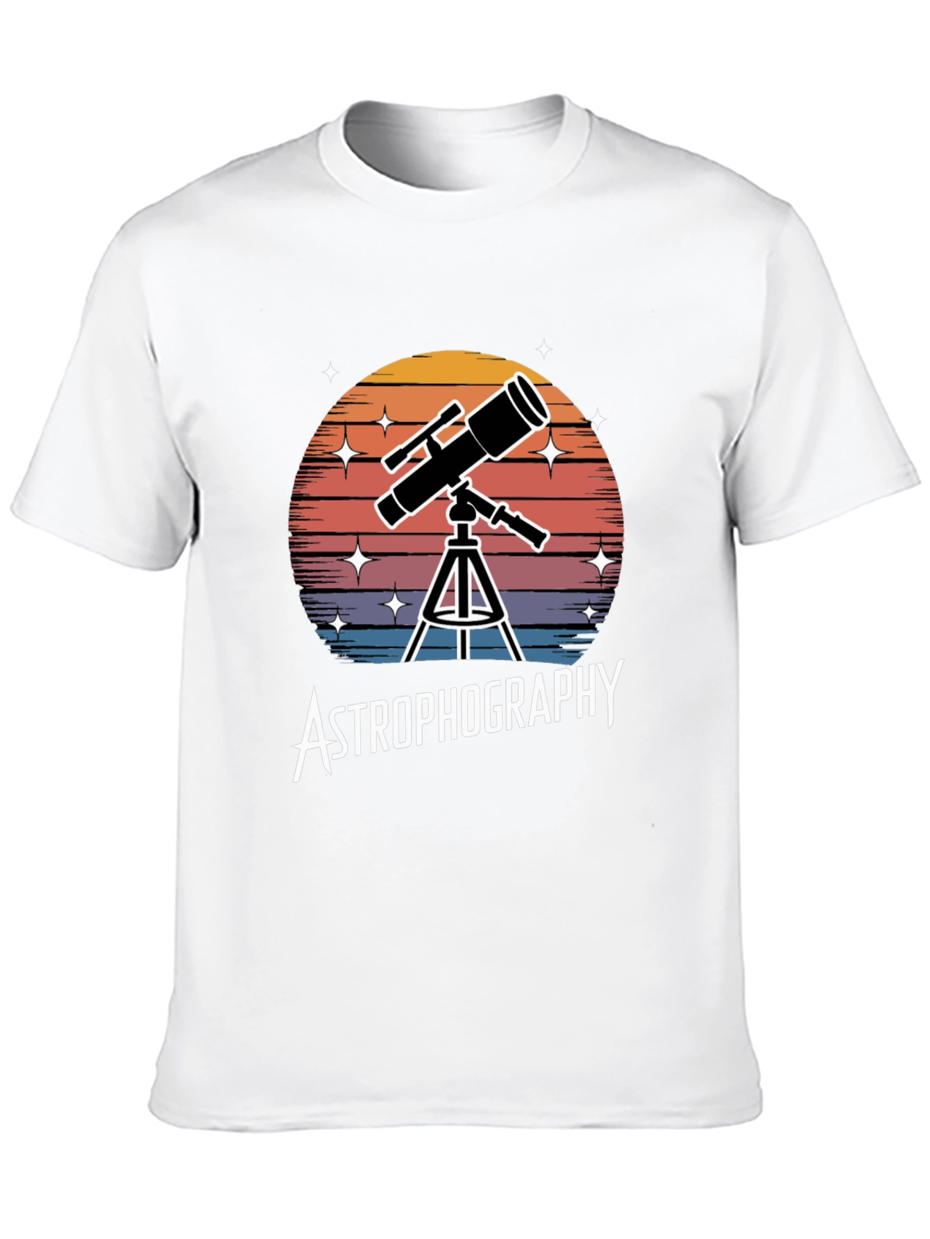 Astrophotography Telescope Graphic T-Shirt
