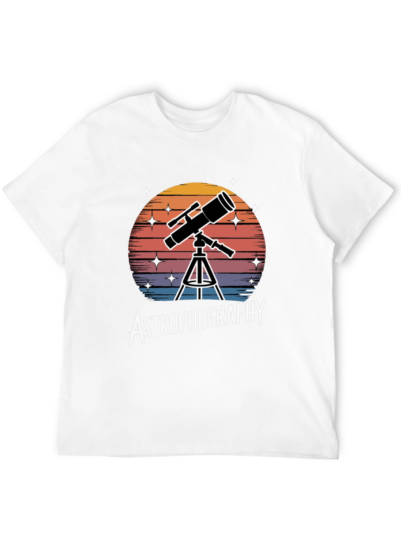 Astrophotography Telescope Graphic T-Shirt