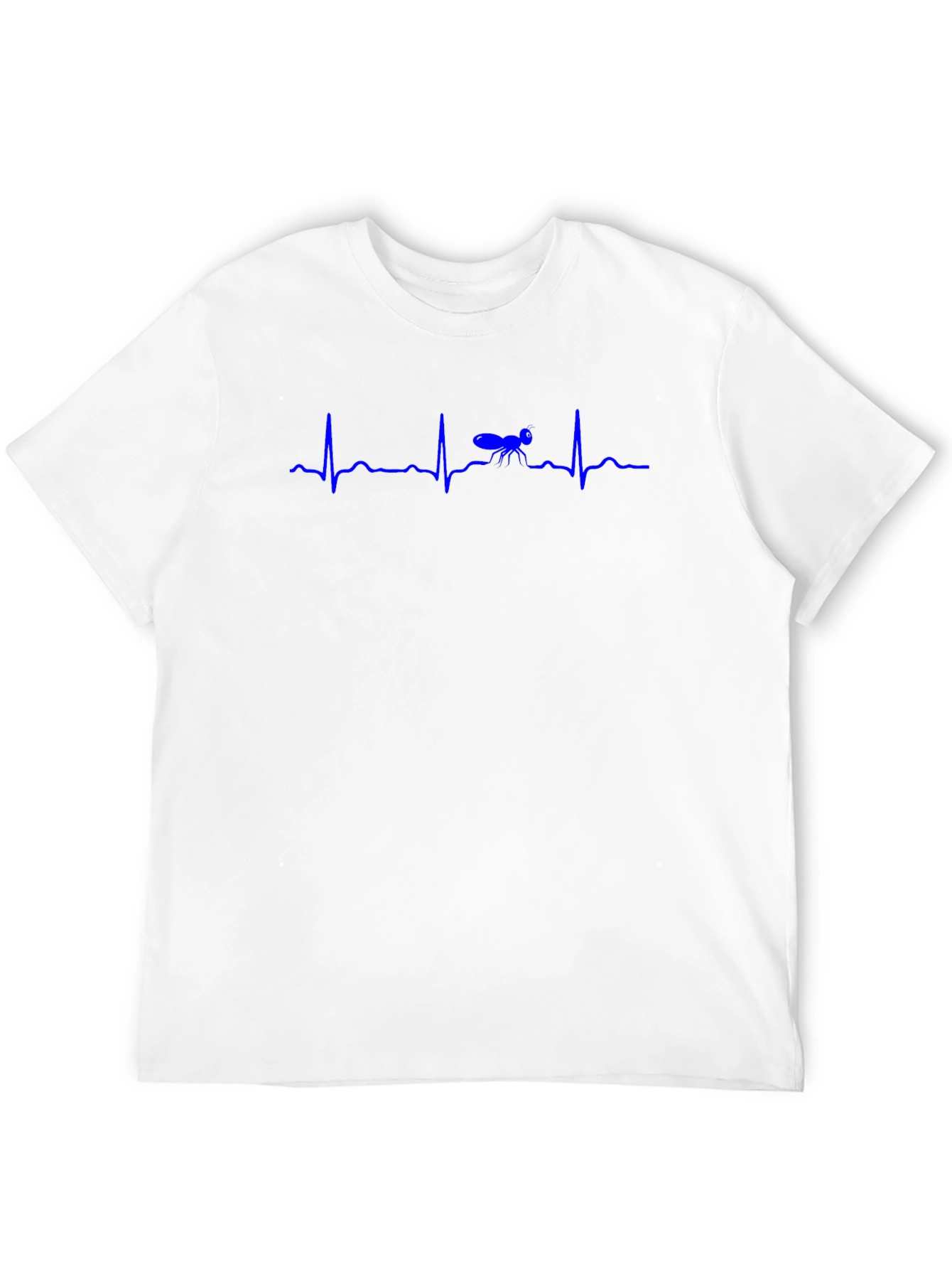 Moose Heartbeat T-Shirt - Black Graphic Tee