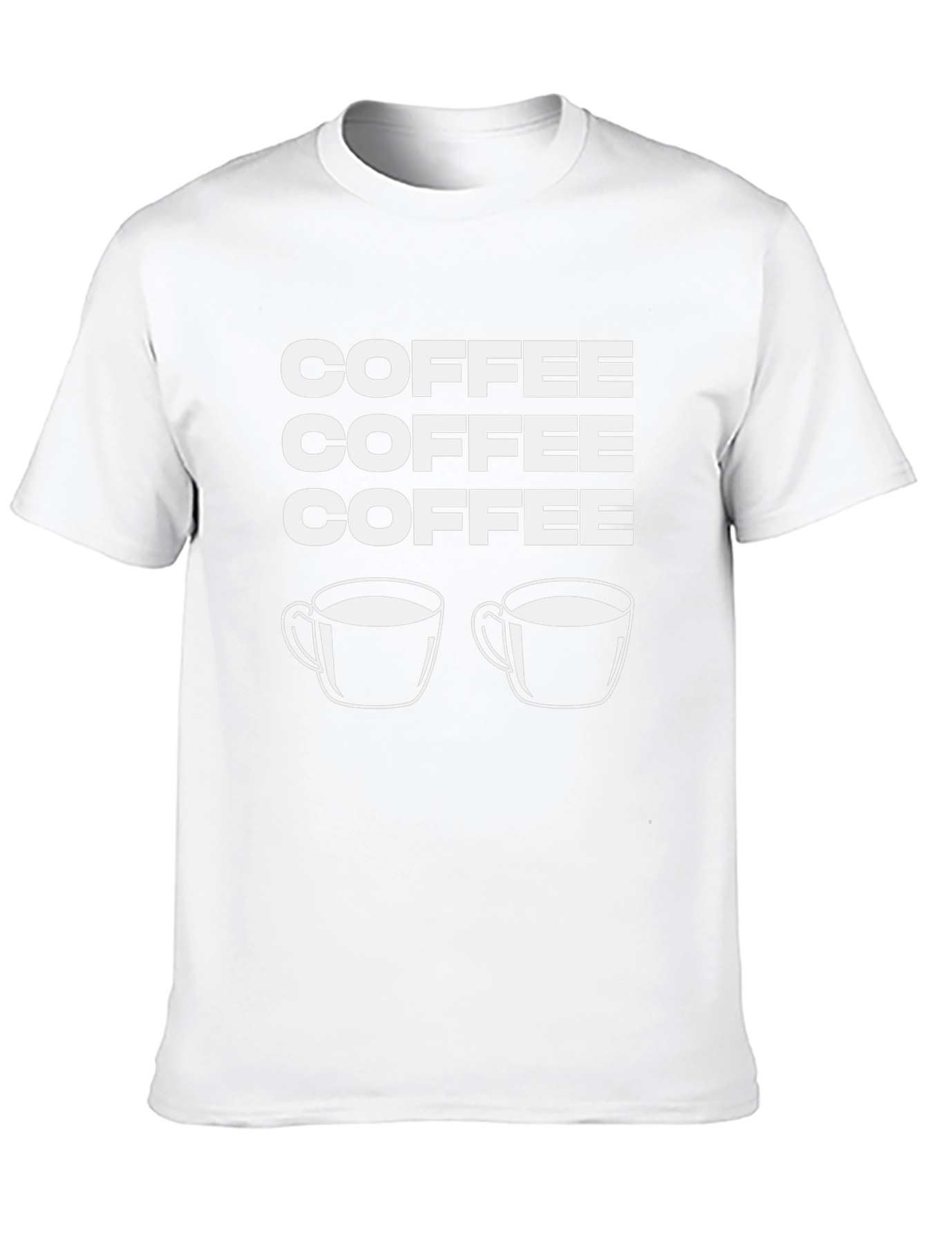 Coffee Lover T-Shirt - Black Graphic Print