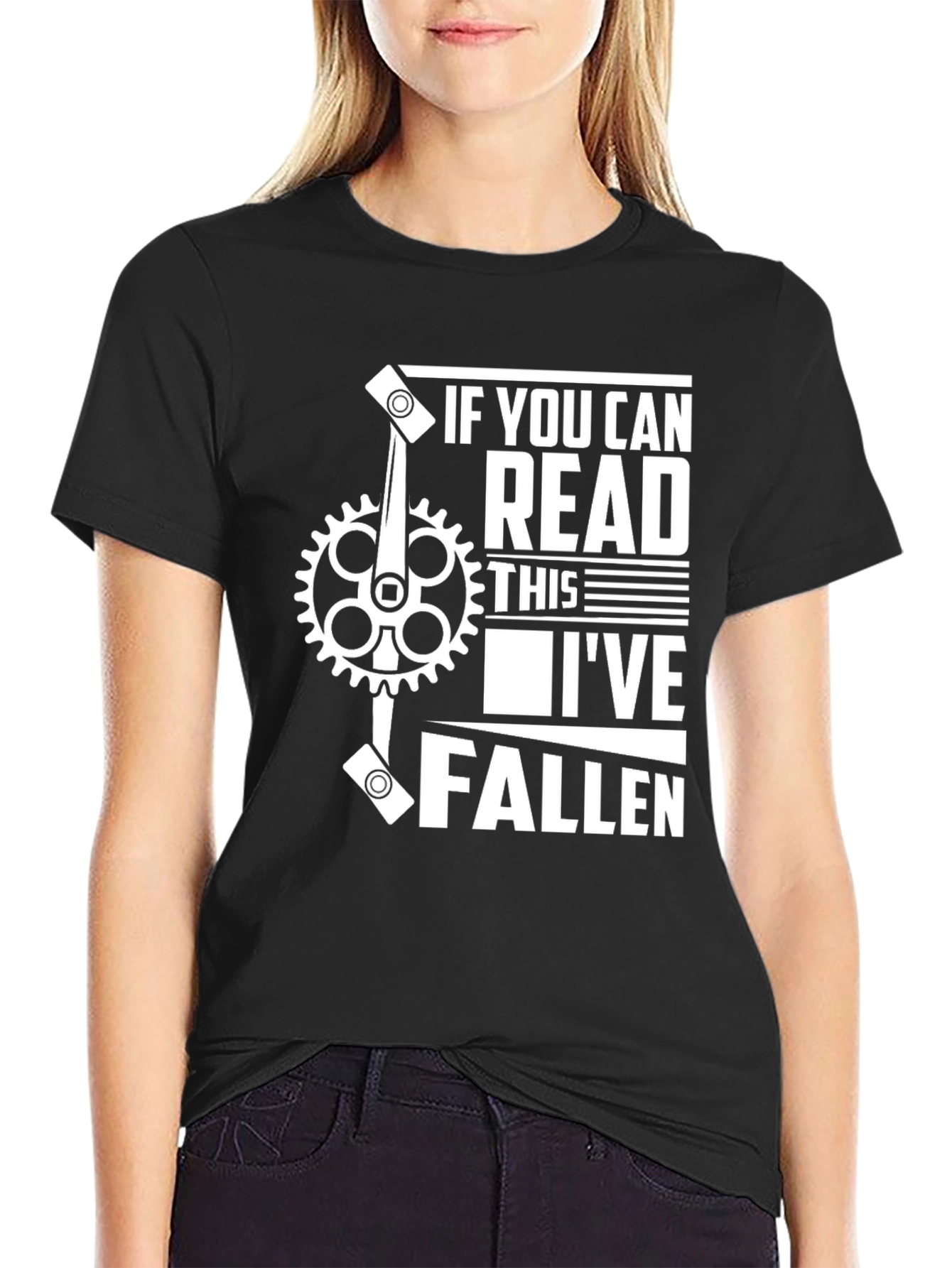 If You Can Read This Ive Fallen Funny T-Shirt