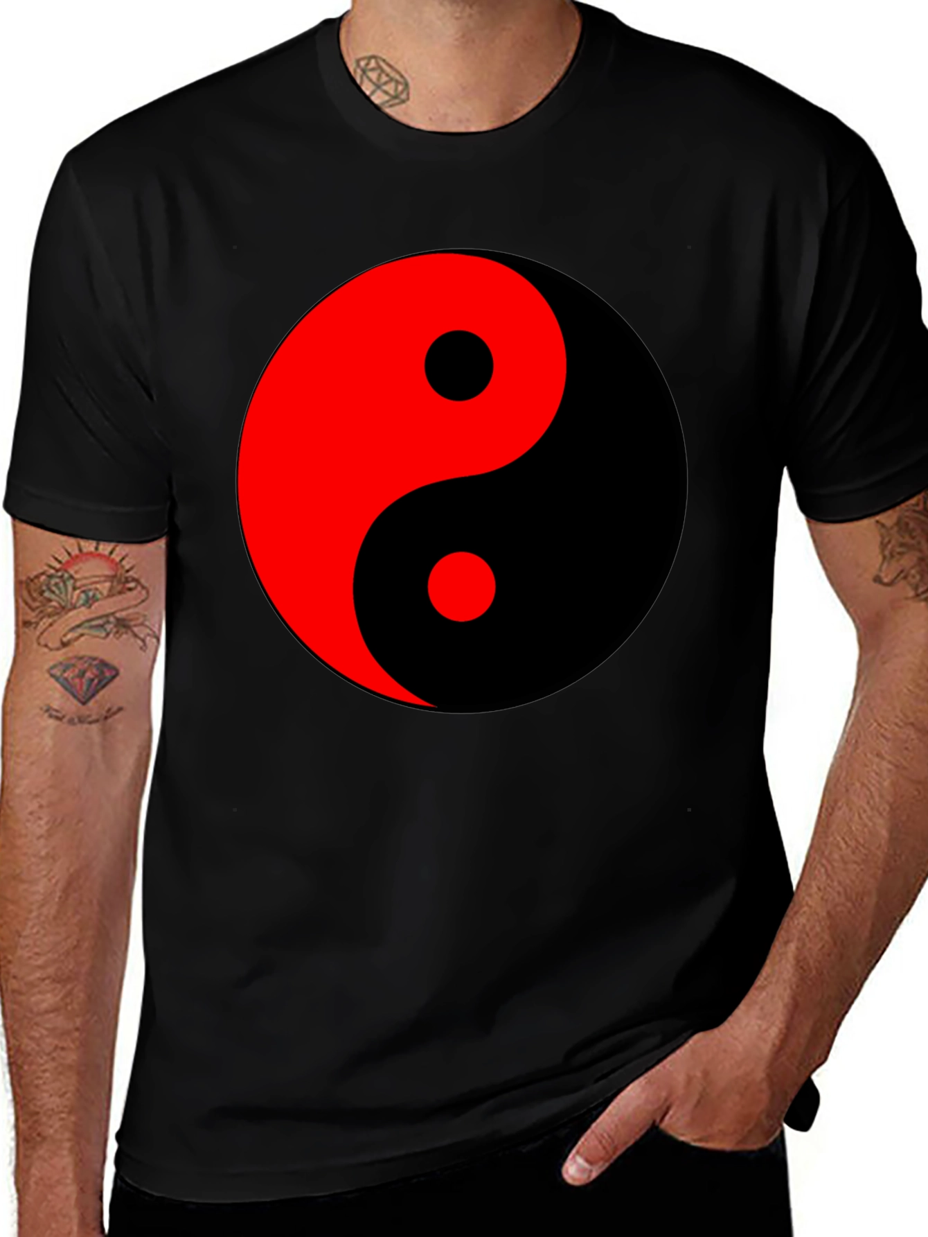 Yin Yang Graphic Tee - Classic Balance