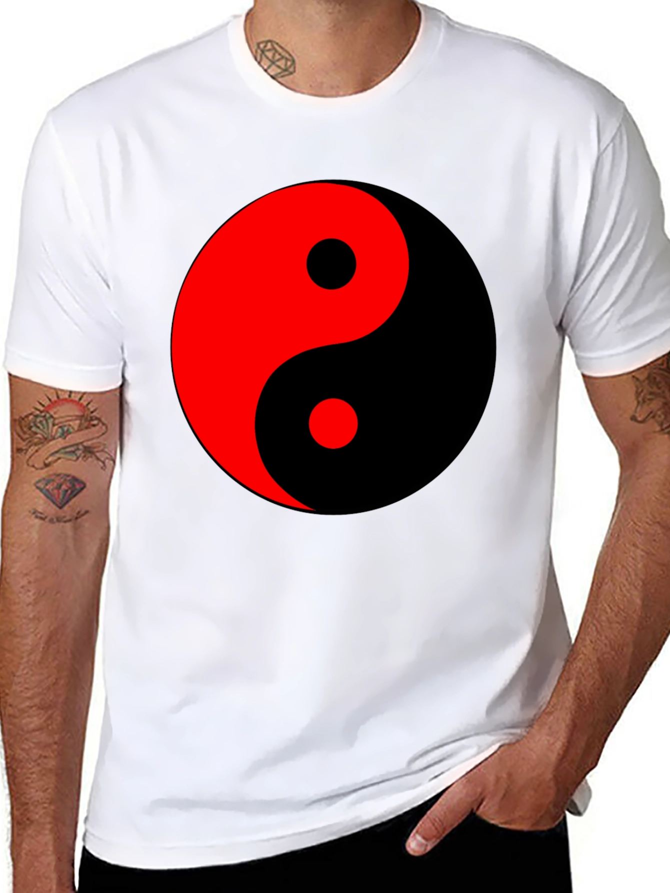 Yin Yang Graphic Tee - Classic Balance