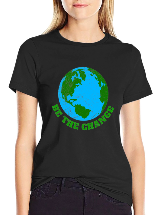 Be The Change Earth Graphic Tee