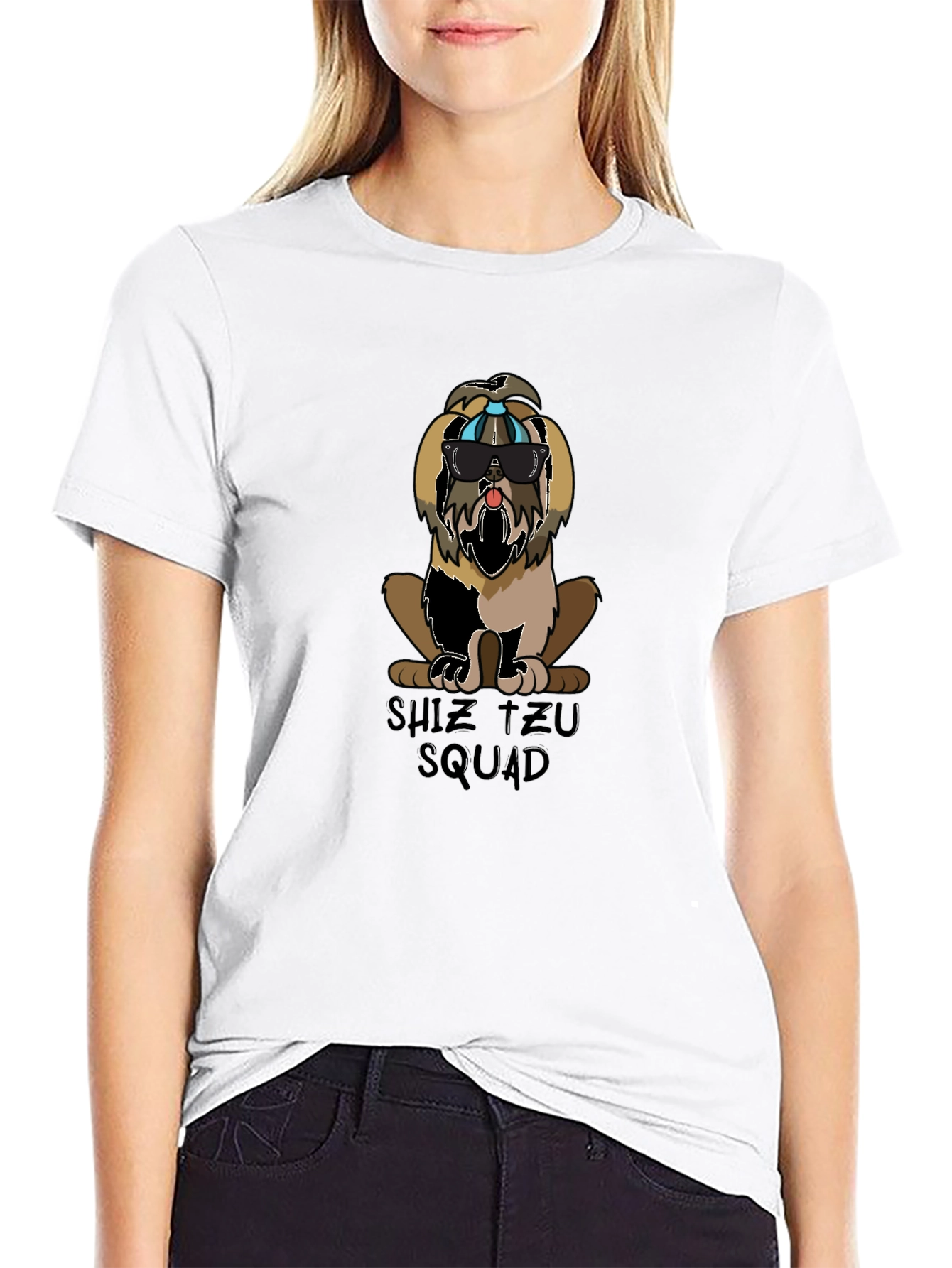 Shih Tzu Squad T-Shirt - Cool Dog Tee