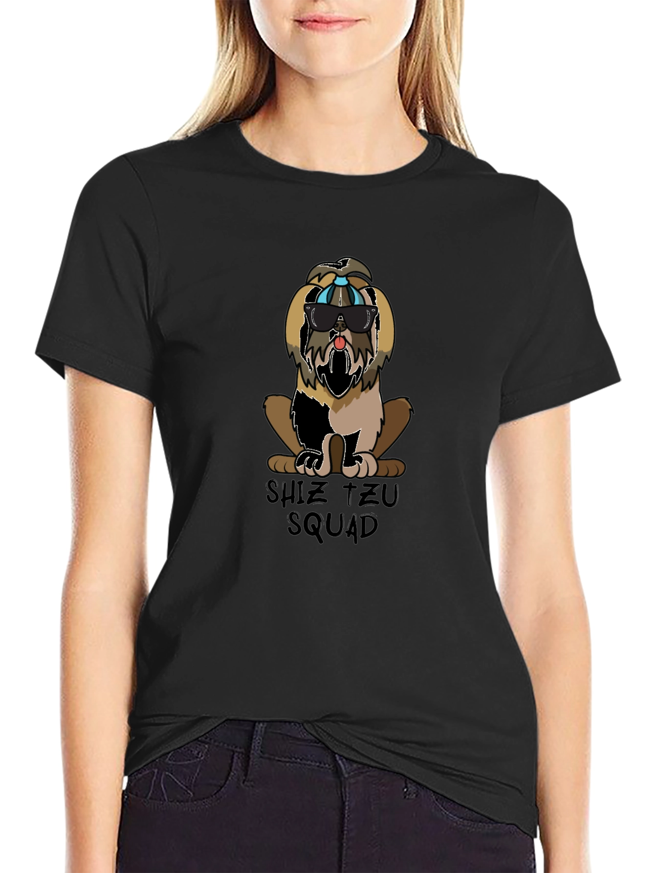 Shih Tzu Squad T-Shirt - Cool Dog Tee