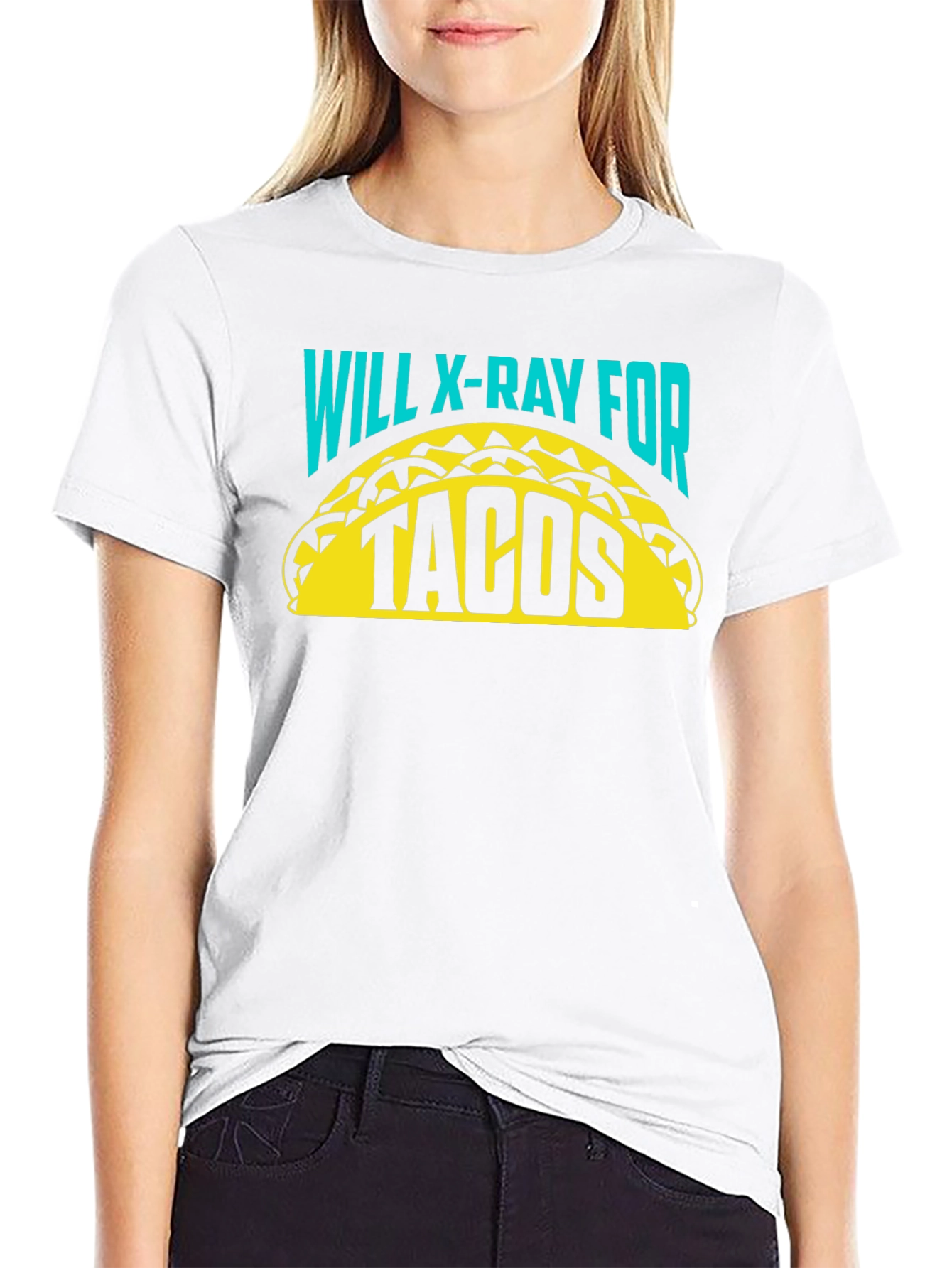 Will X-Ray for Tacos Funny Radiologist Graphic T-Shirt