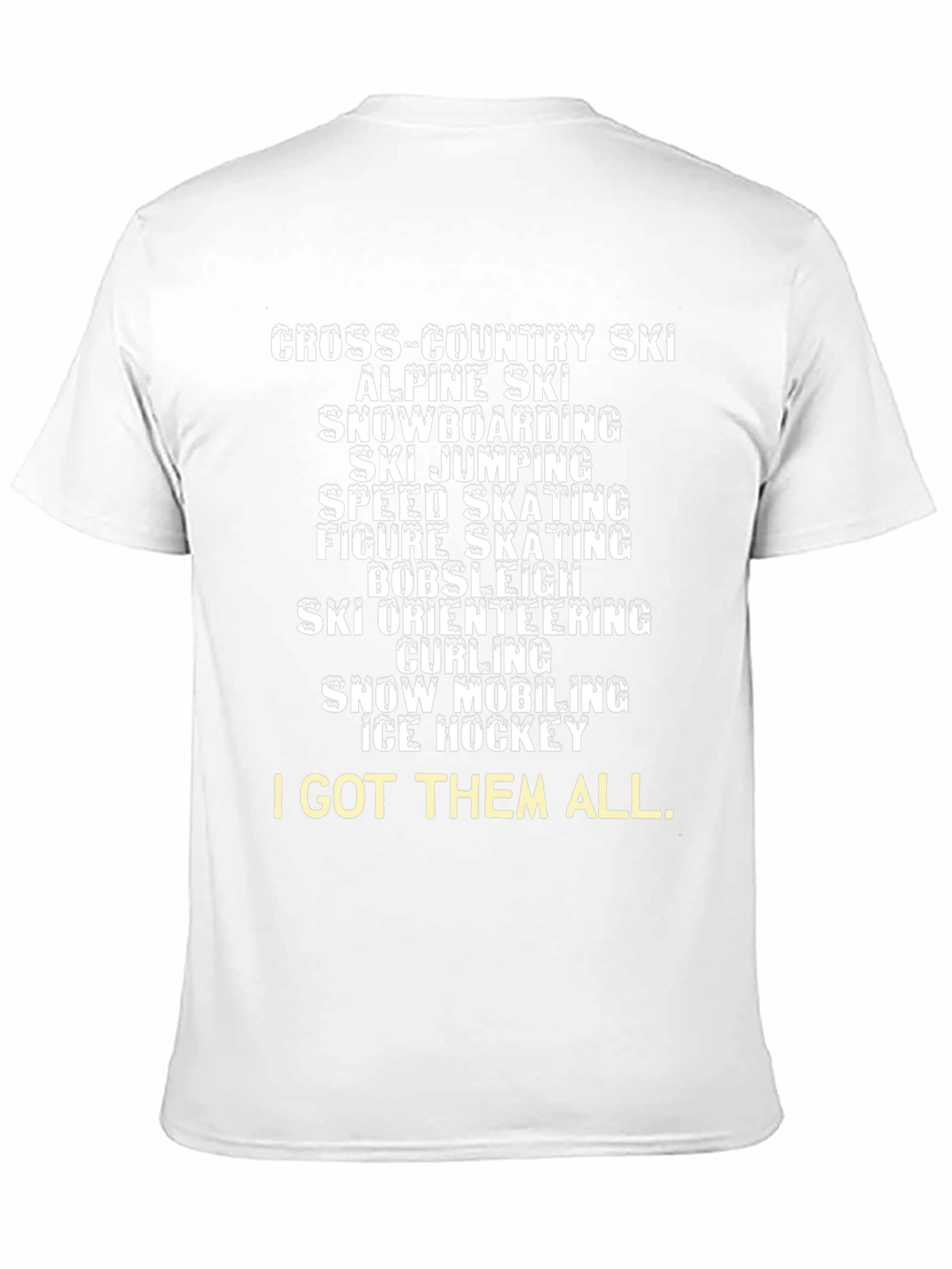 Winter Sports Fan T-Shirt