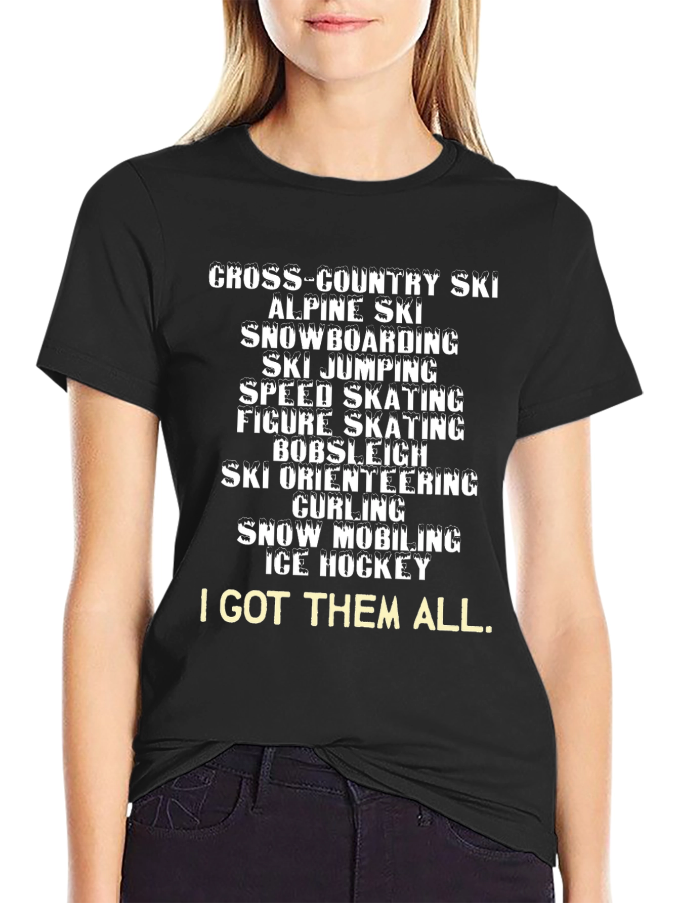 Winter Sports Fan T-Shirt