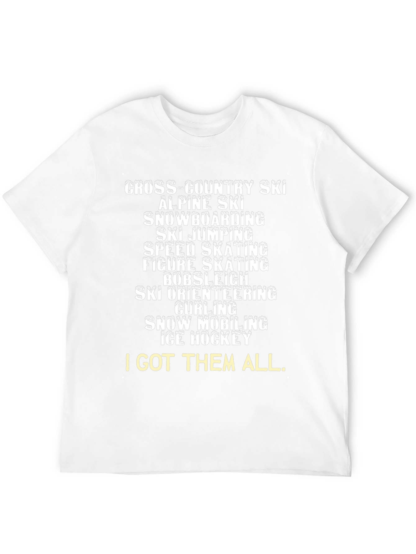 Winter Sports Fan T-Shirt