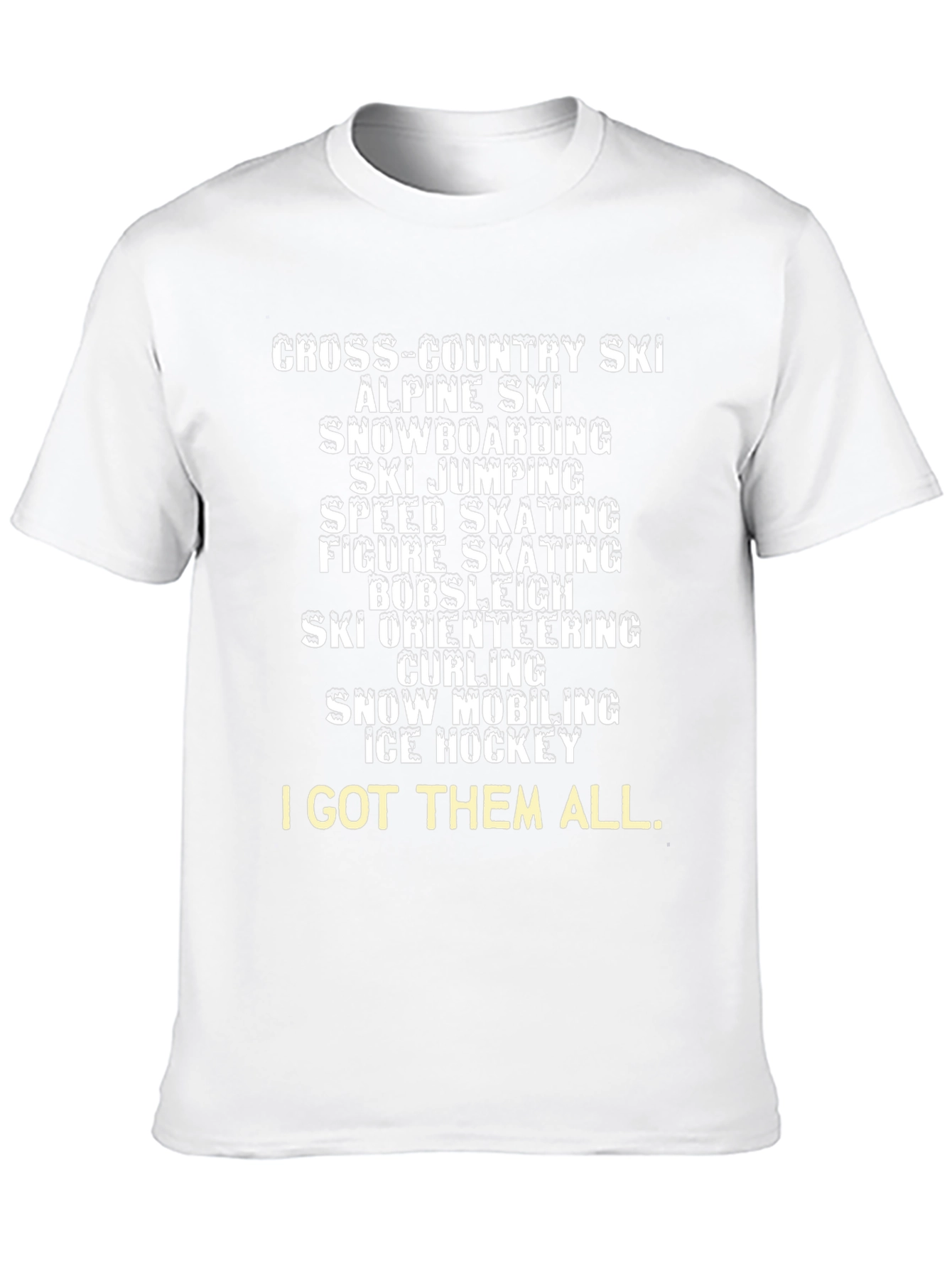 Winter Sports Fan T-Shirt
