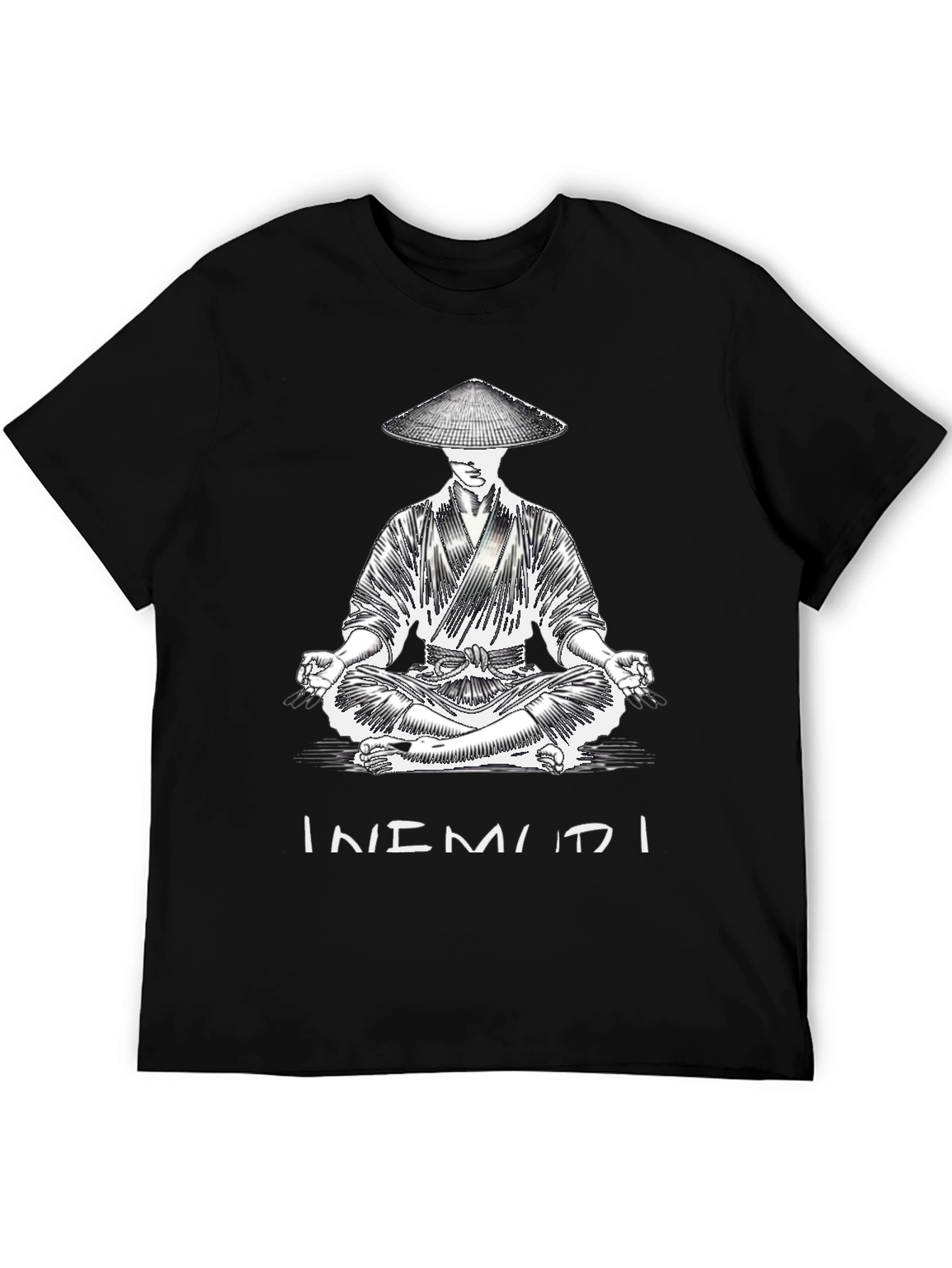 Meditating Samurai Graphic T-Shirt