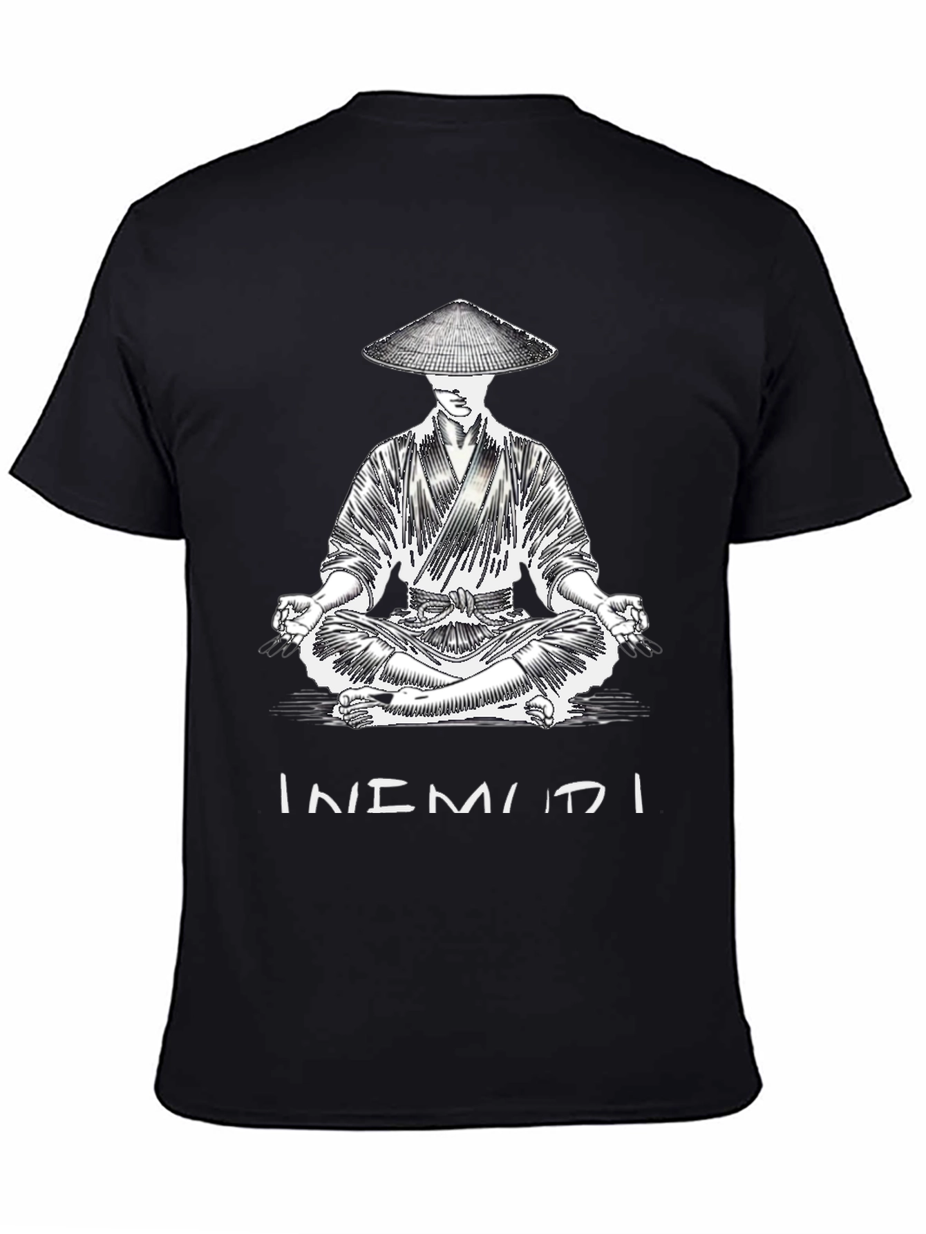 Meditating Samurai Graphic T-Shirt