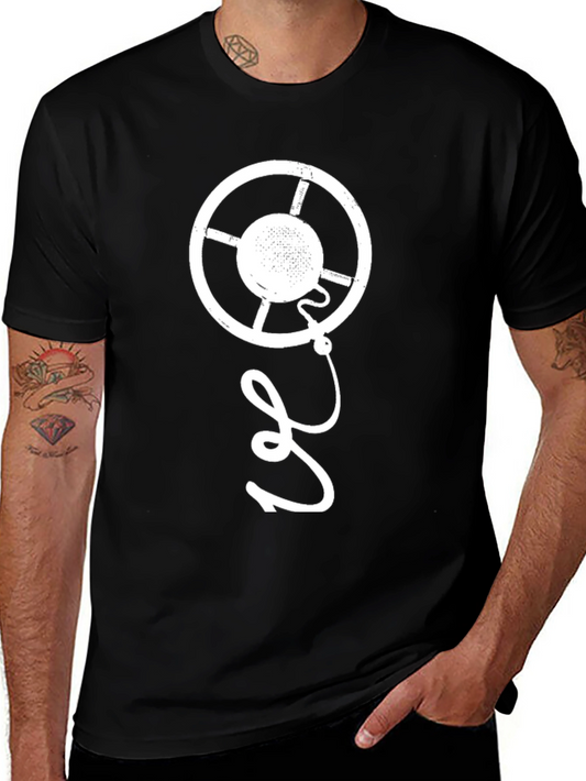 Retro Reel-to-Reel Tape Recorder Graphic T-Shirt