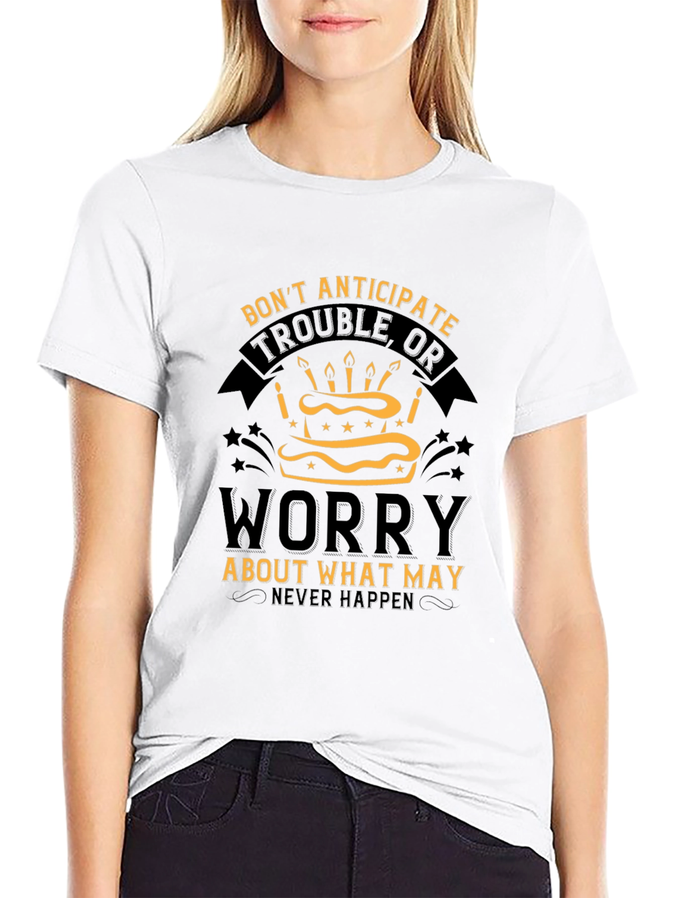 Dont Anticipate Worry Graphic Tee