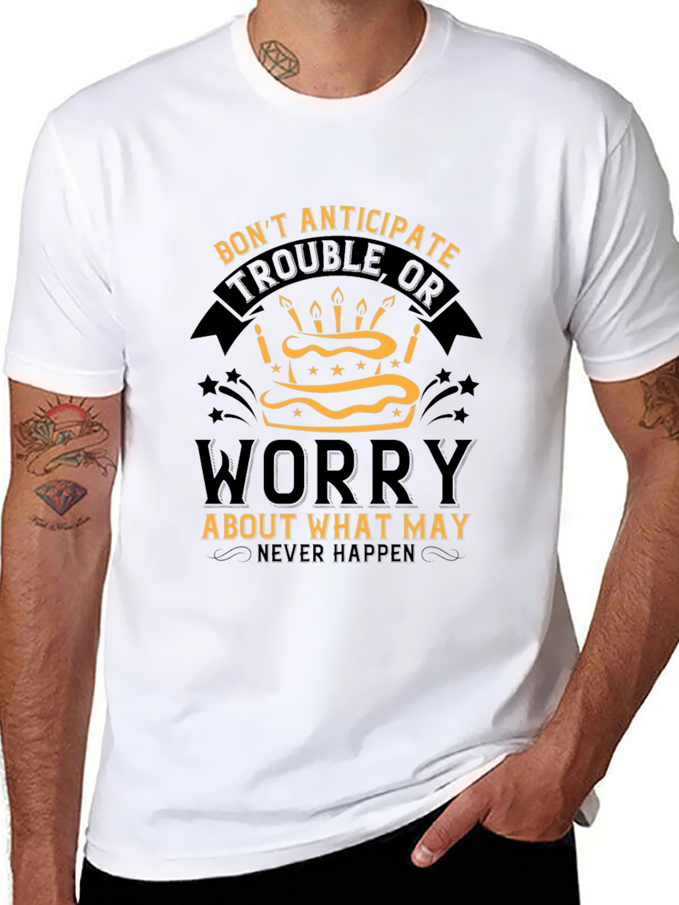 Dont Anticipate Worry Graphic Tee