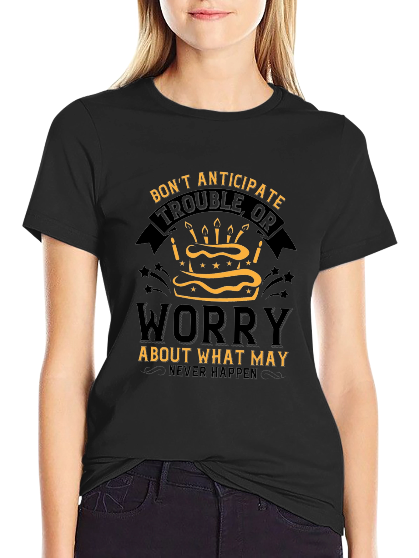 Dont Anticipate Worry Graphic Tee